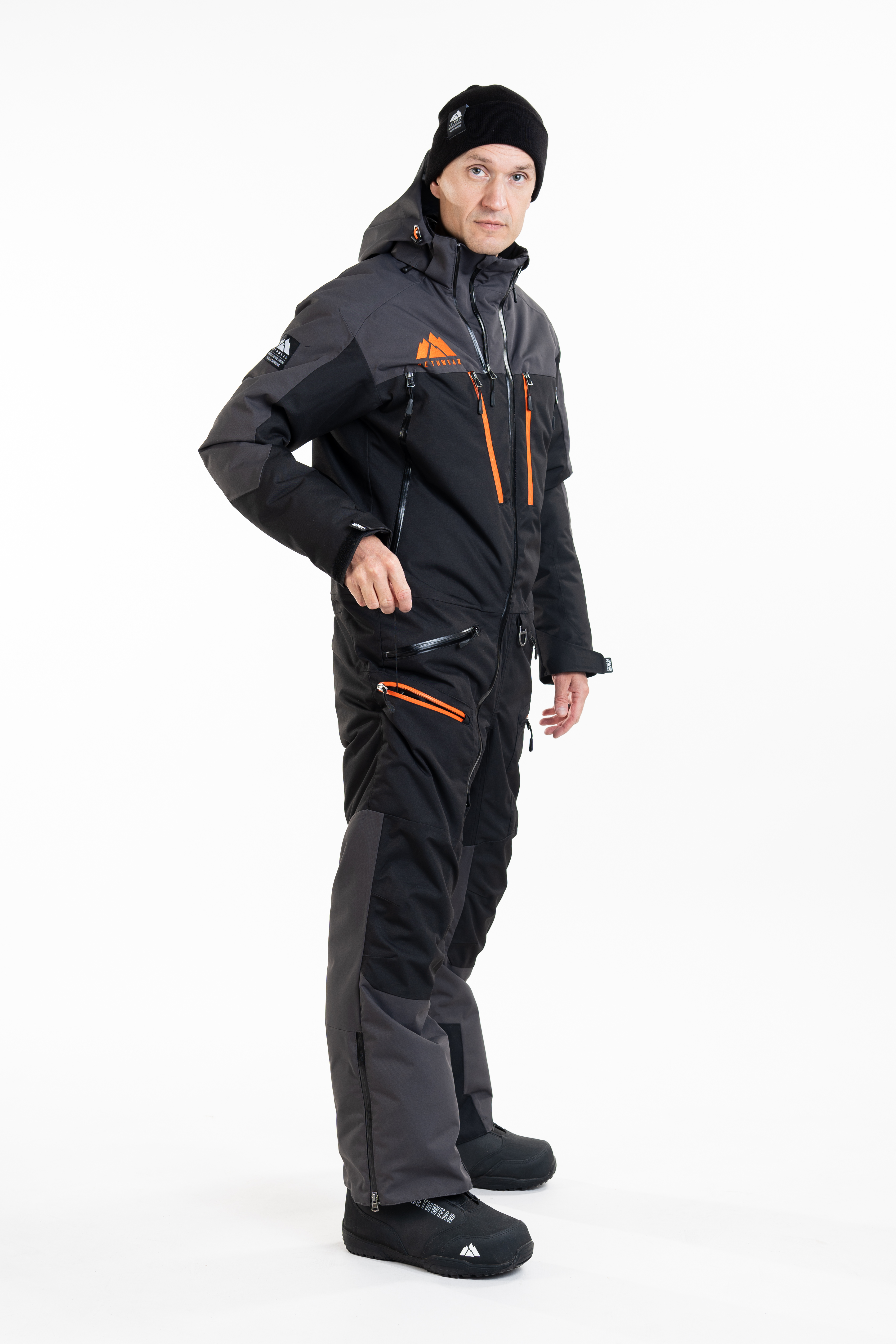 Jethwear M's The One V2 - Black / Iron / Orange - 150g - 25