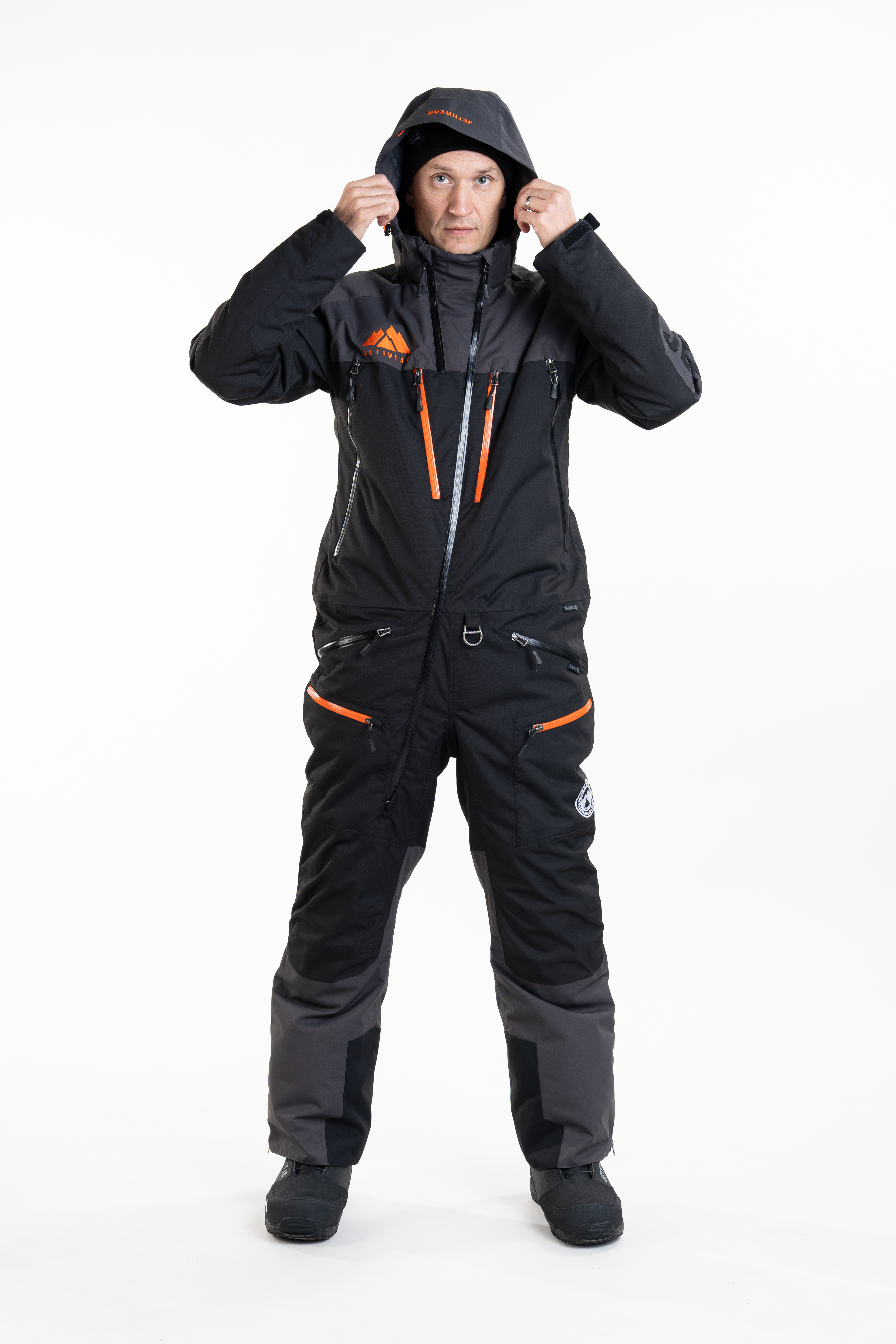 Jethwear M's The One V2 - Black / Iron / Orange - 150g - 15
