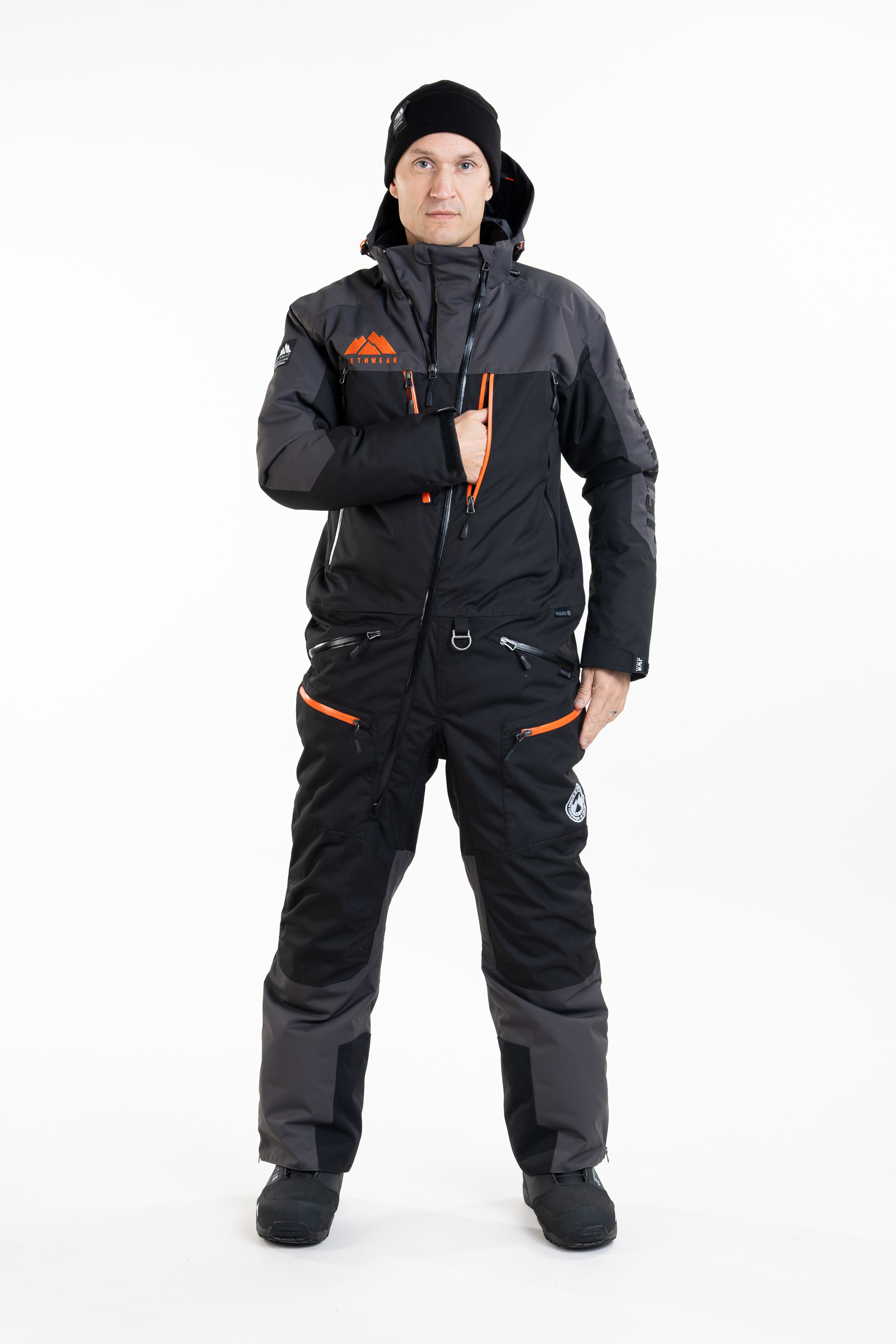 Jethwear M's The One V2 - Black / Iron / Orange - 150g - 20