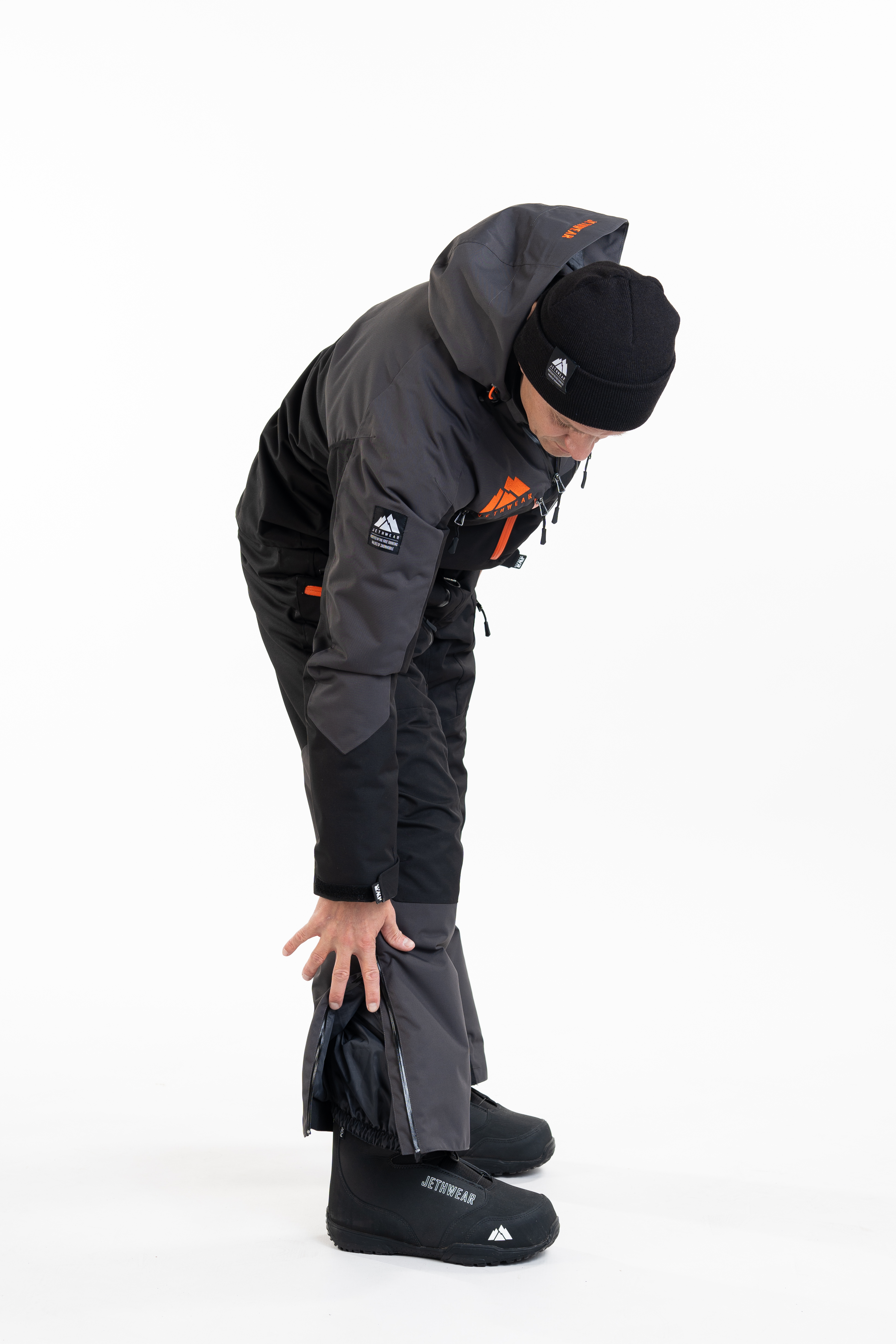 Jethwear M's The One V2 - Black / Iron / Orange - 150g - 28