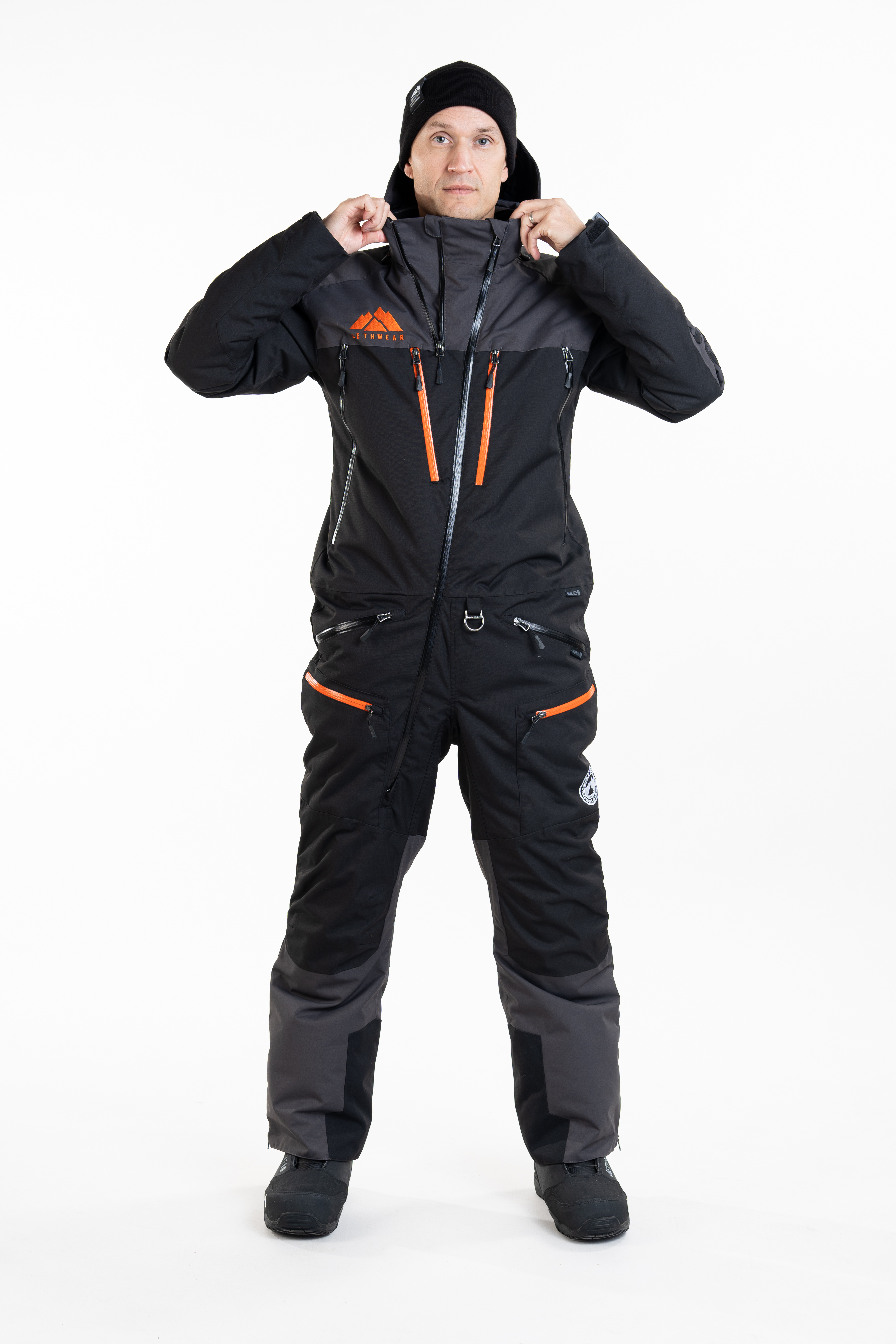 Jethwear M's The One V2 - Black / Iron / Orange - 150g - 18