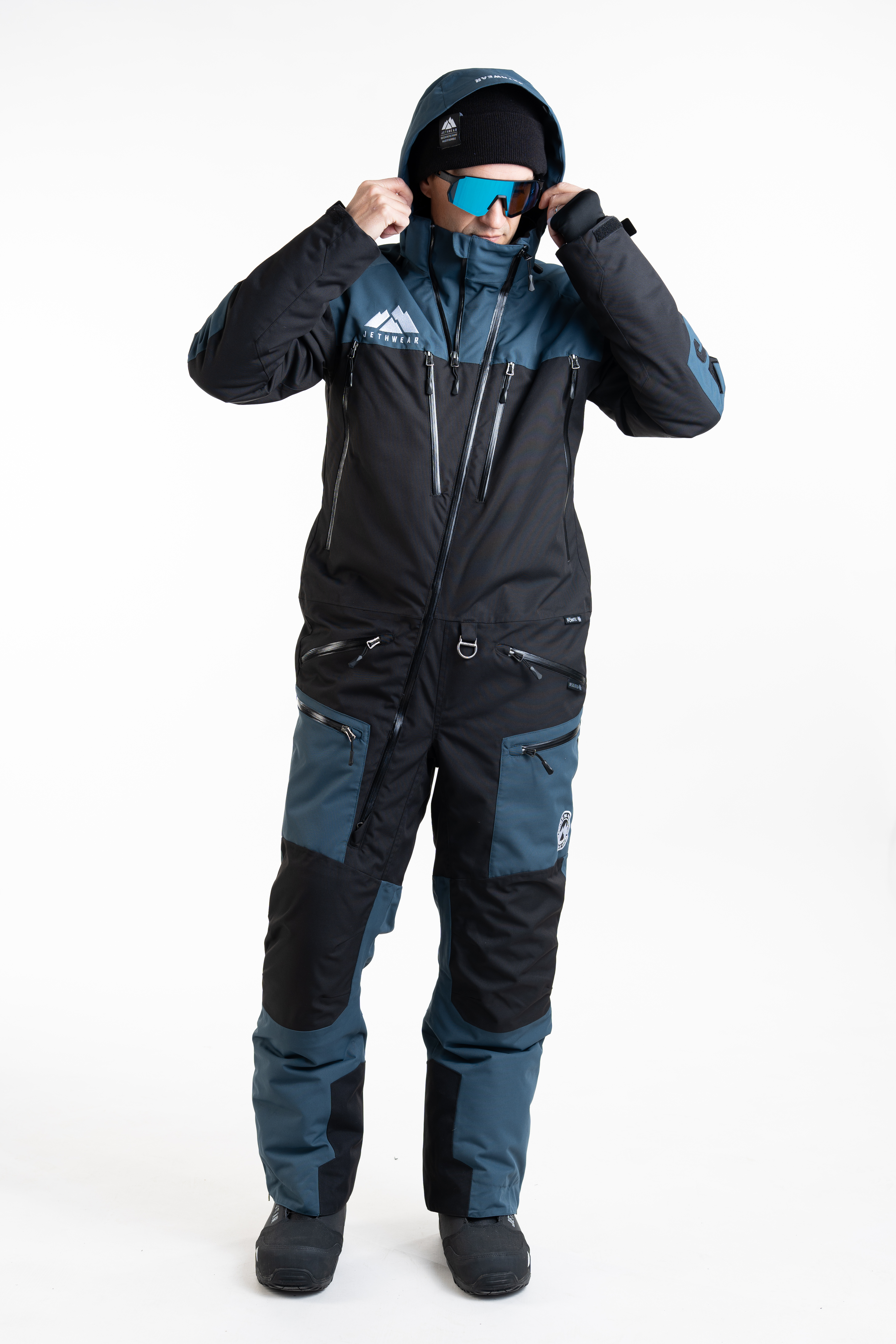 Jethwear M's The One V2 - Black / Deep Sea / White - 150g - 18