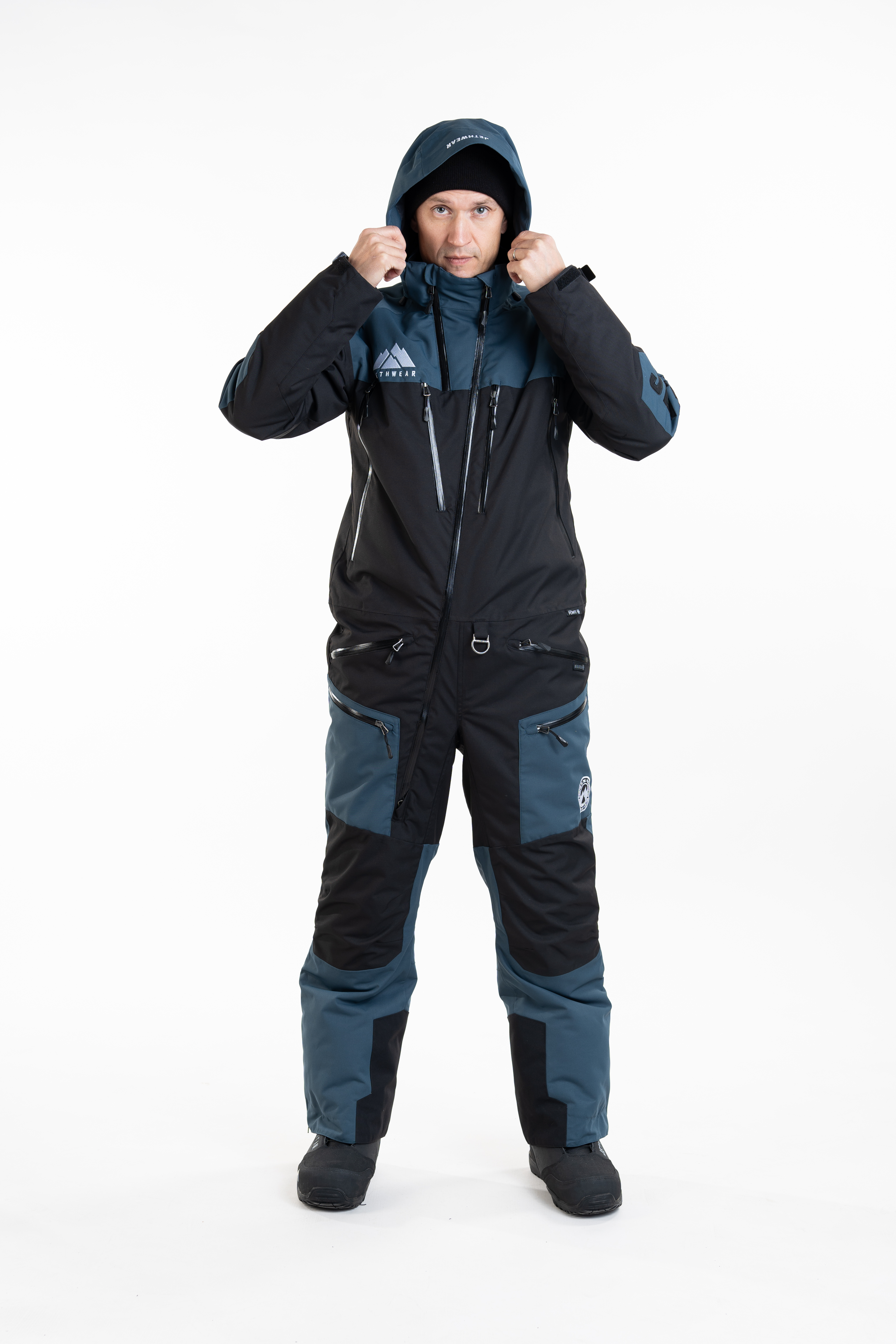 Jethwear M's The One V2 - Black / Deep Sea / White - 150g - 9