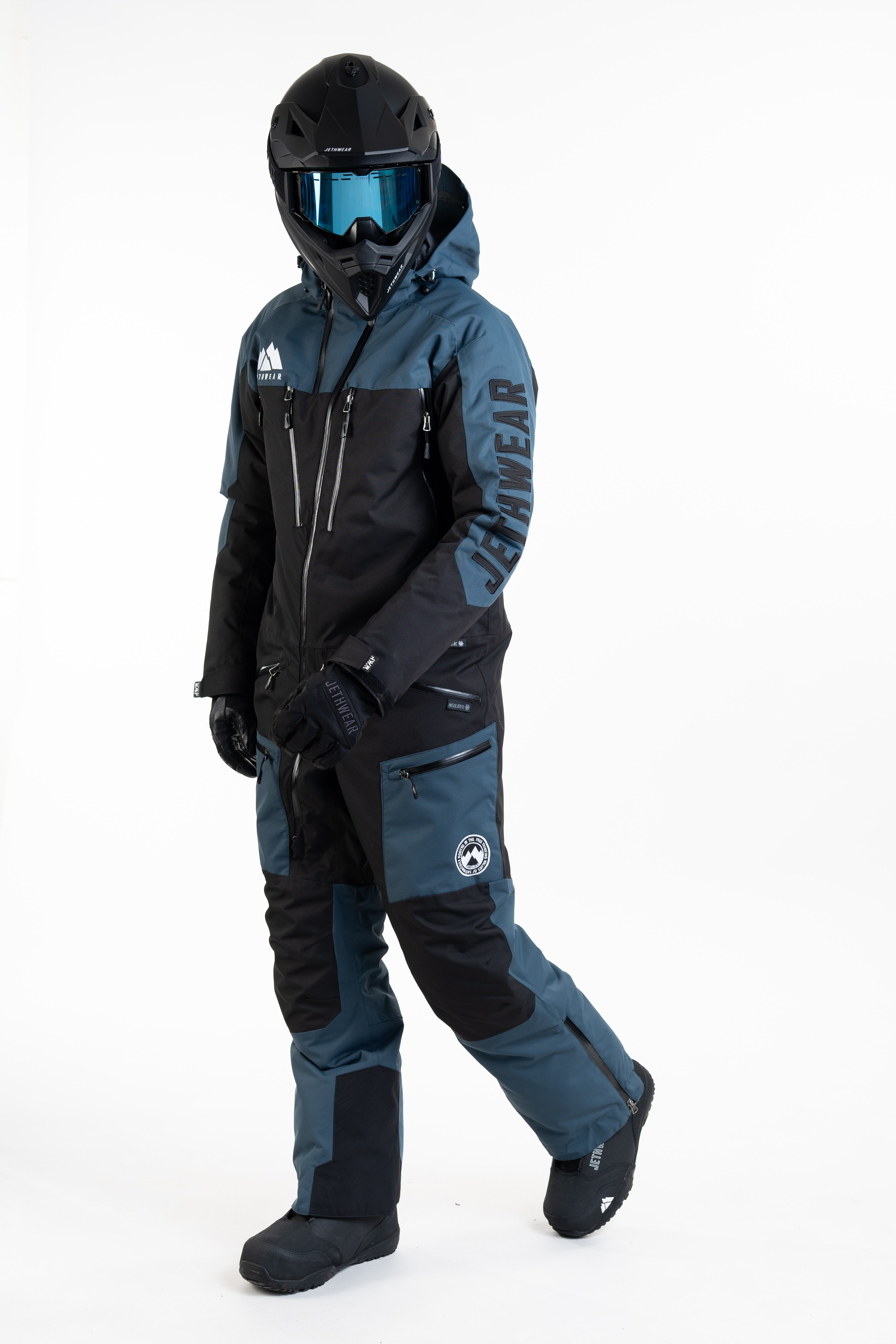 Jethwear M's The One V2 - Black / Deep Sea / White - 150g - 8