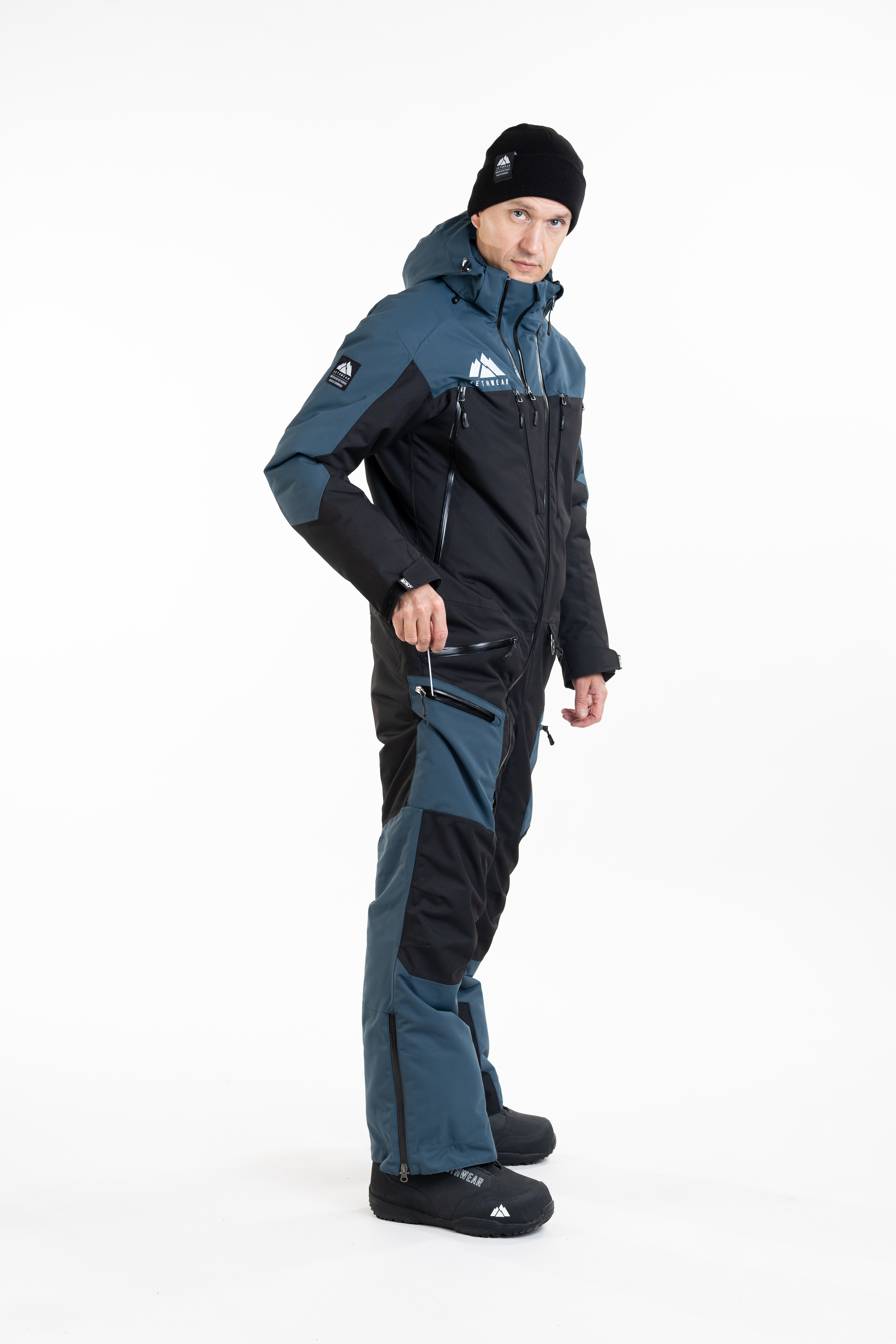 Jethwear M's The One V2 - Black / Deep Sea / White - 150g - 14