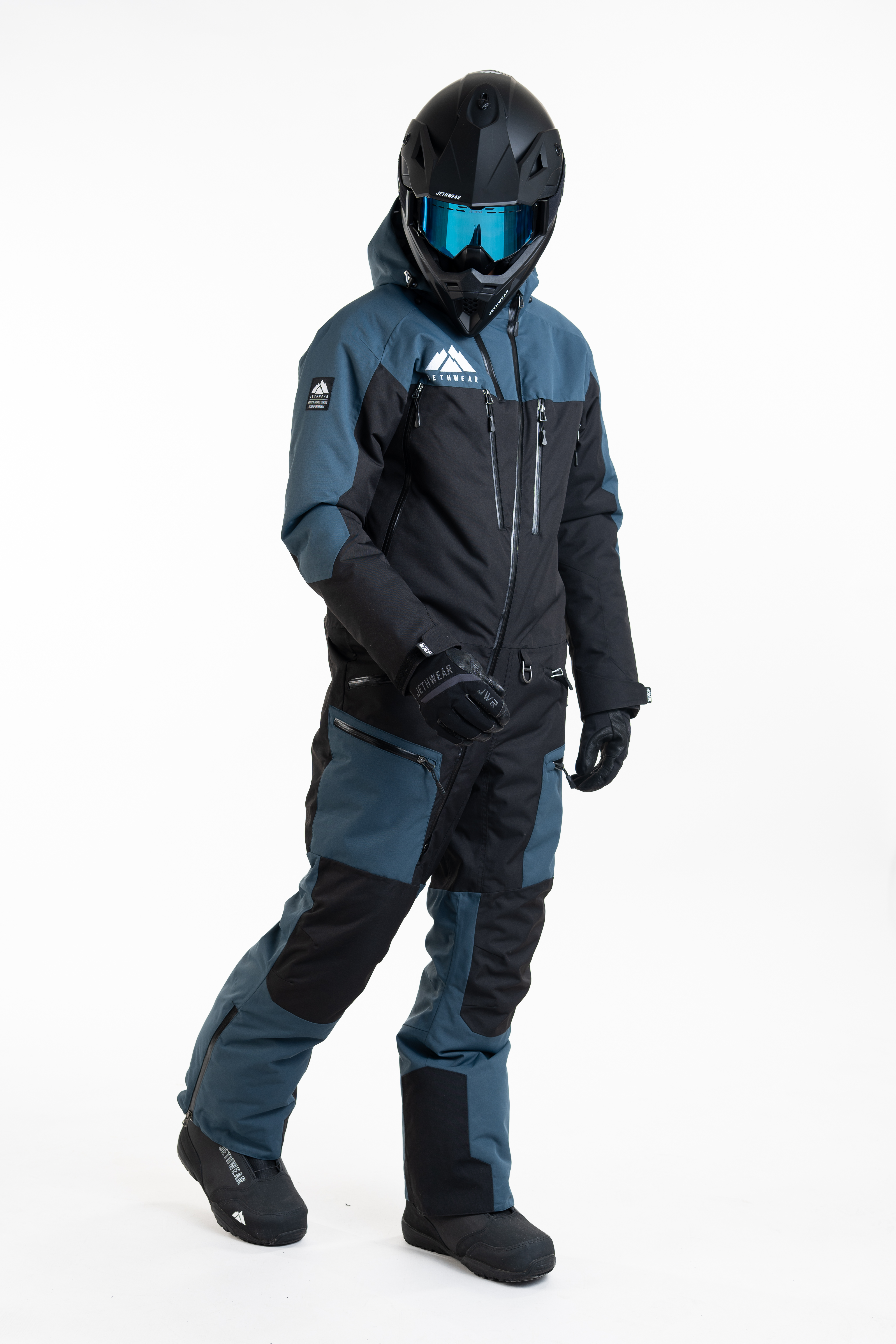 Jethwear M's The One V2 - Black / Deep Sea / White - 150g - 6