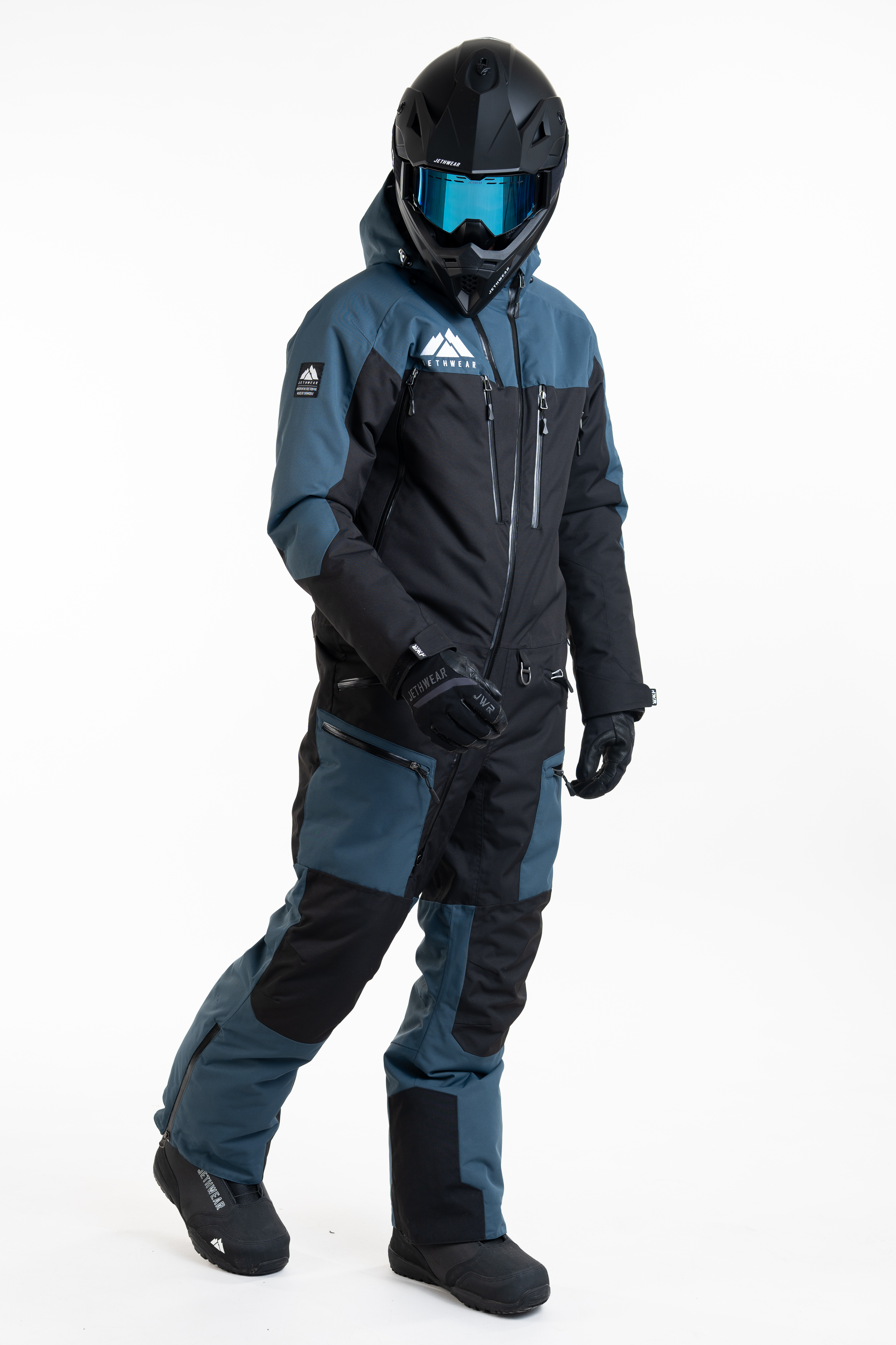 Jethwear M's The One V2 - Black / Deep Sea / White - 150g - 7