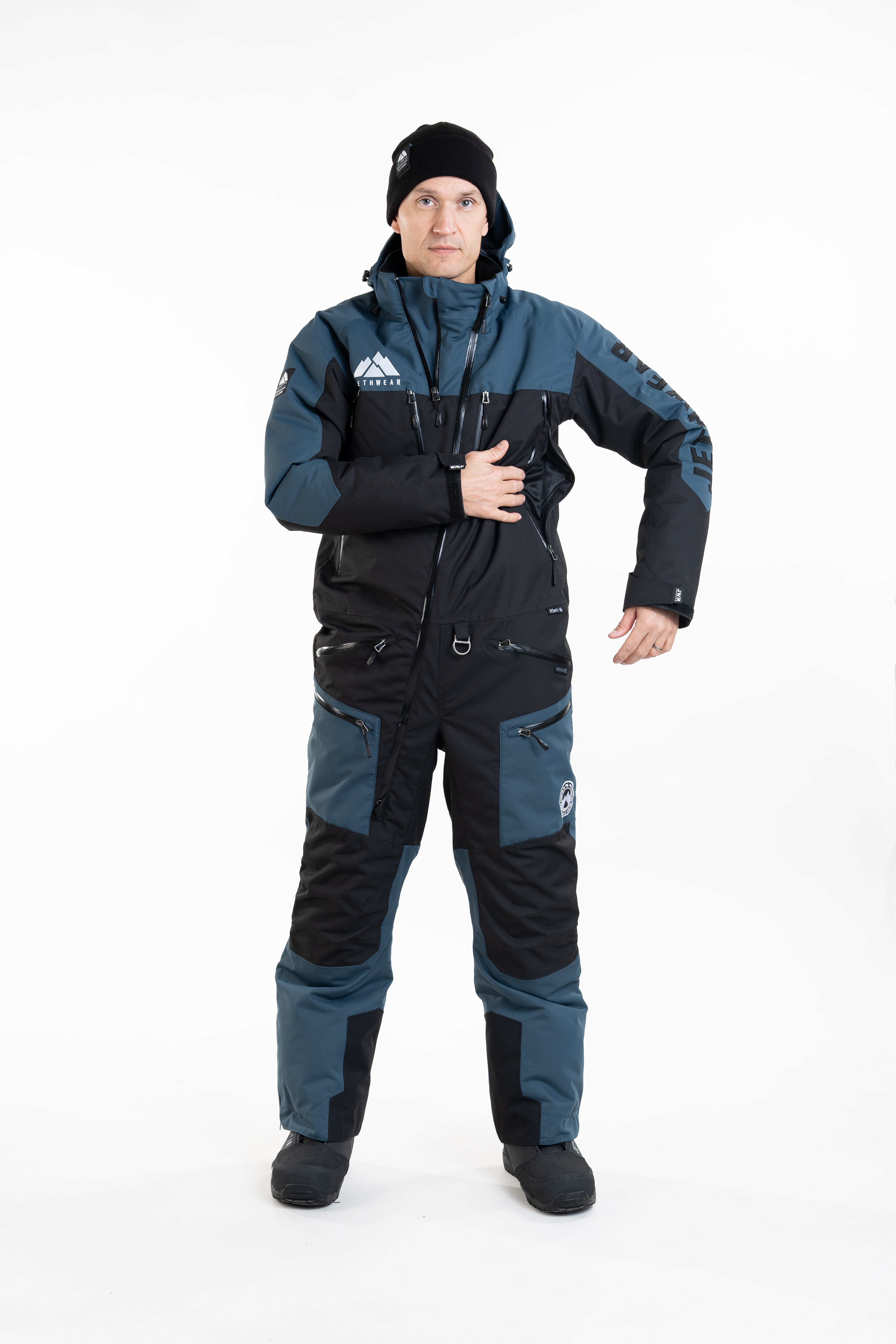 Jethwear M's The One V2 - Black / Deep Sea / White - 150g - 12