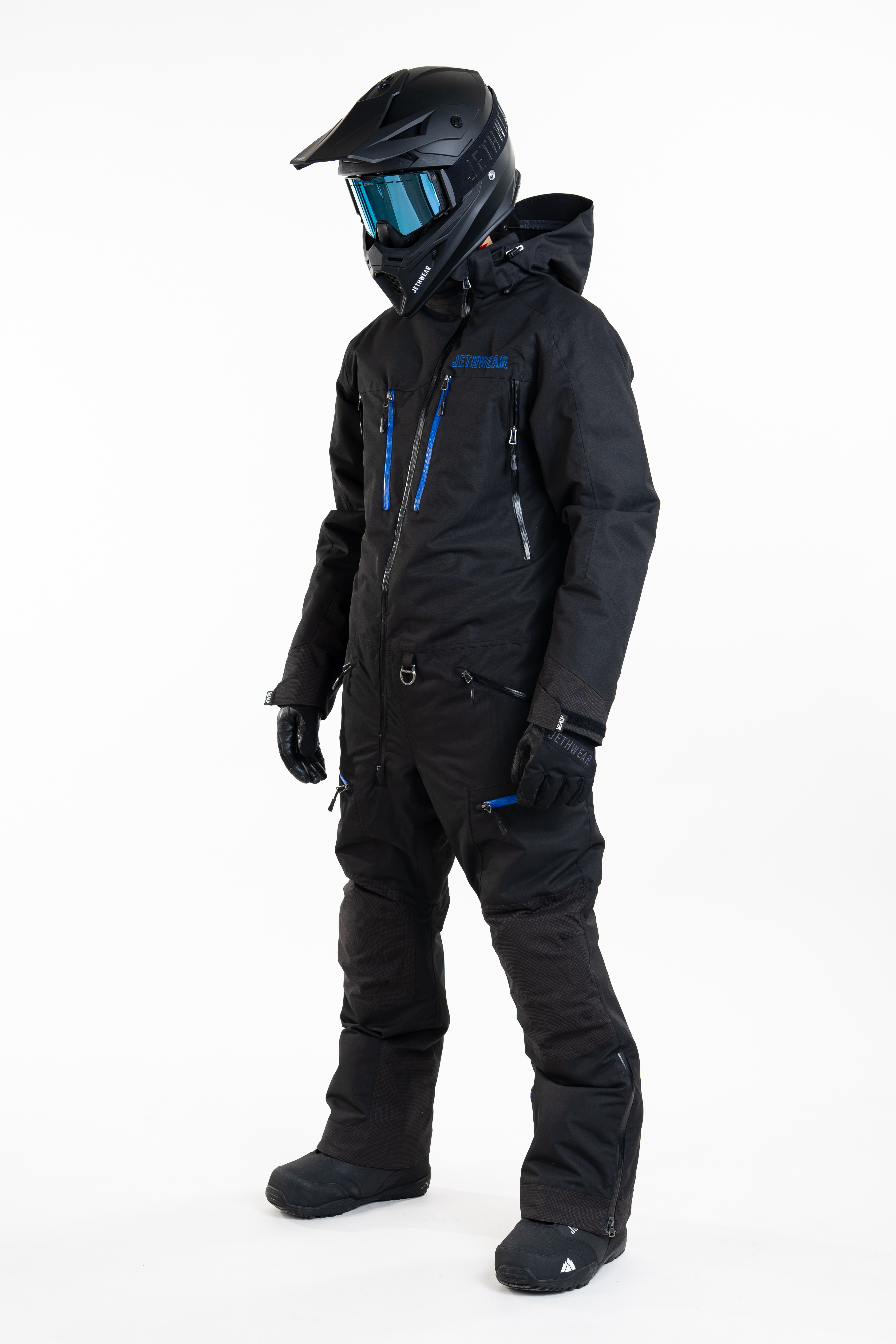 Jethwear M's Venture Suit - Black / Cobalt - S.A.F.E - 2