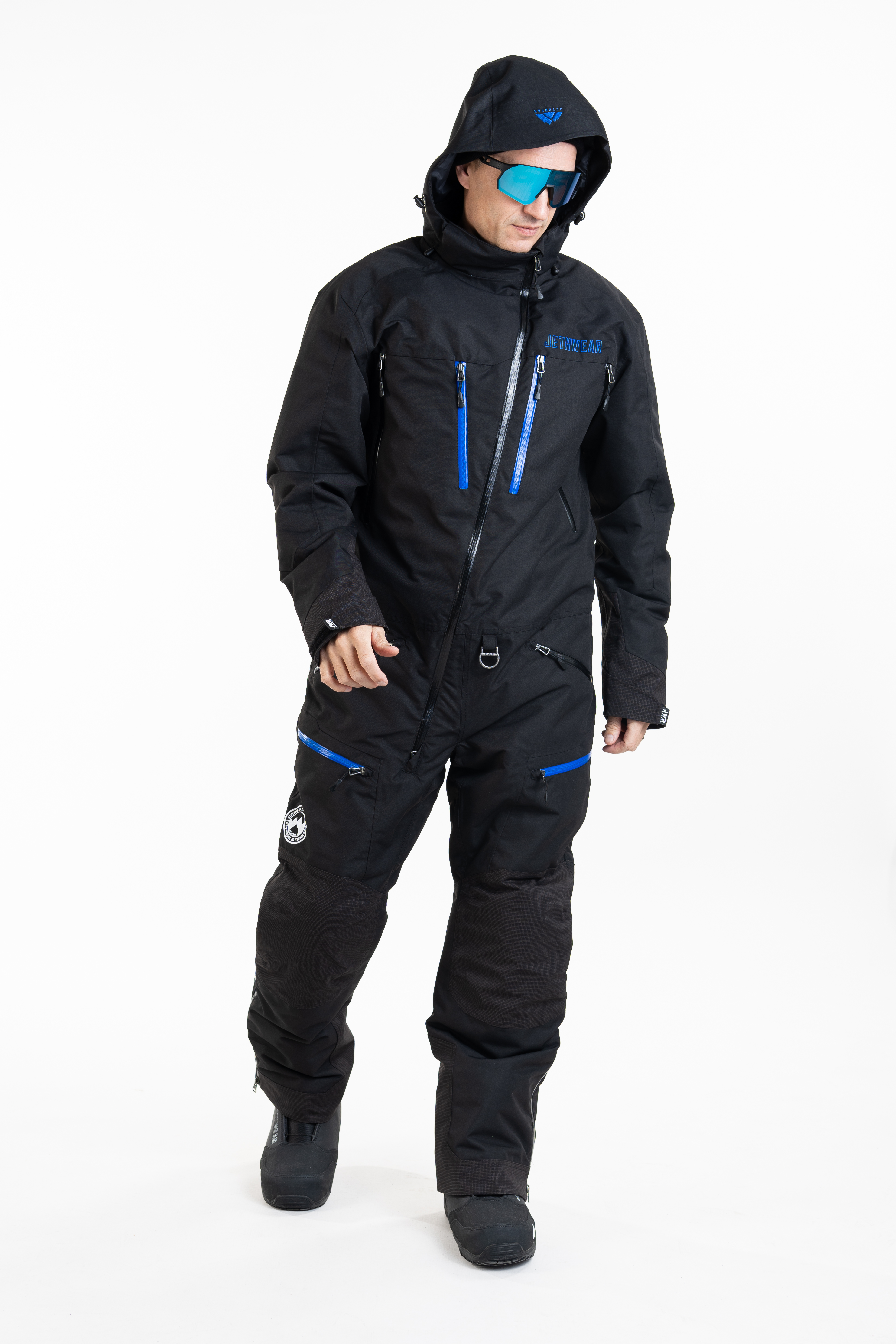 Jethwear M's Venture Suit - Black / Cobalt - S.A.F.E - 14