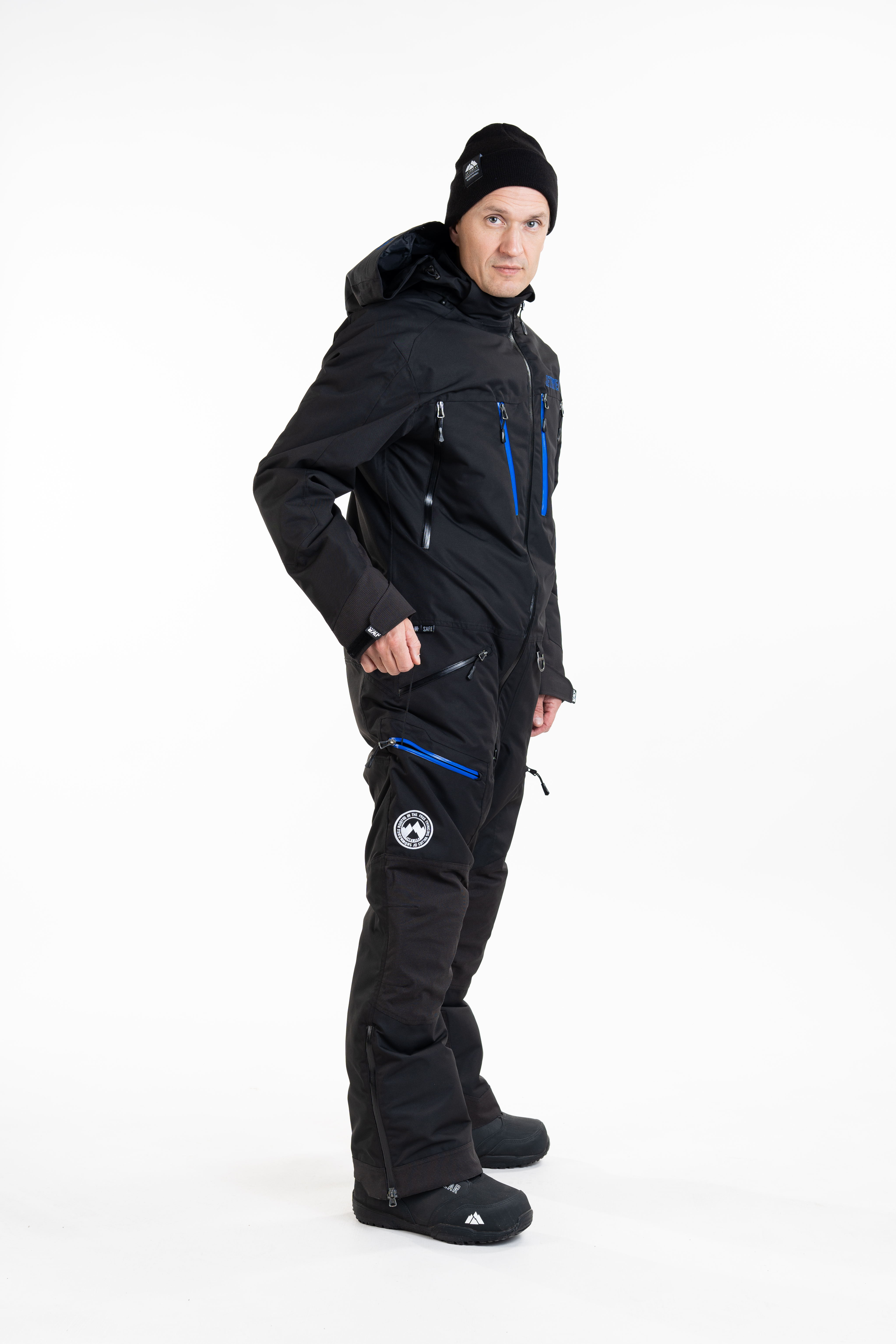 Jethwear M's Venture Suit - Black / Cobalt - S.A.F.E - 12