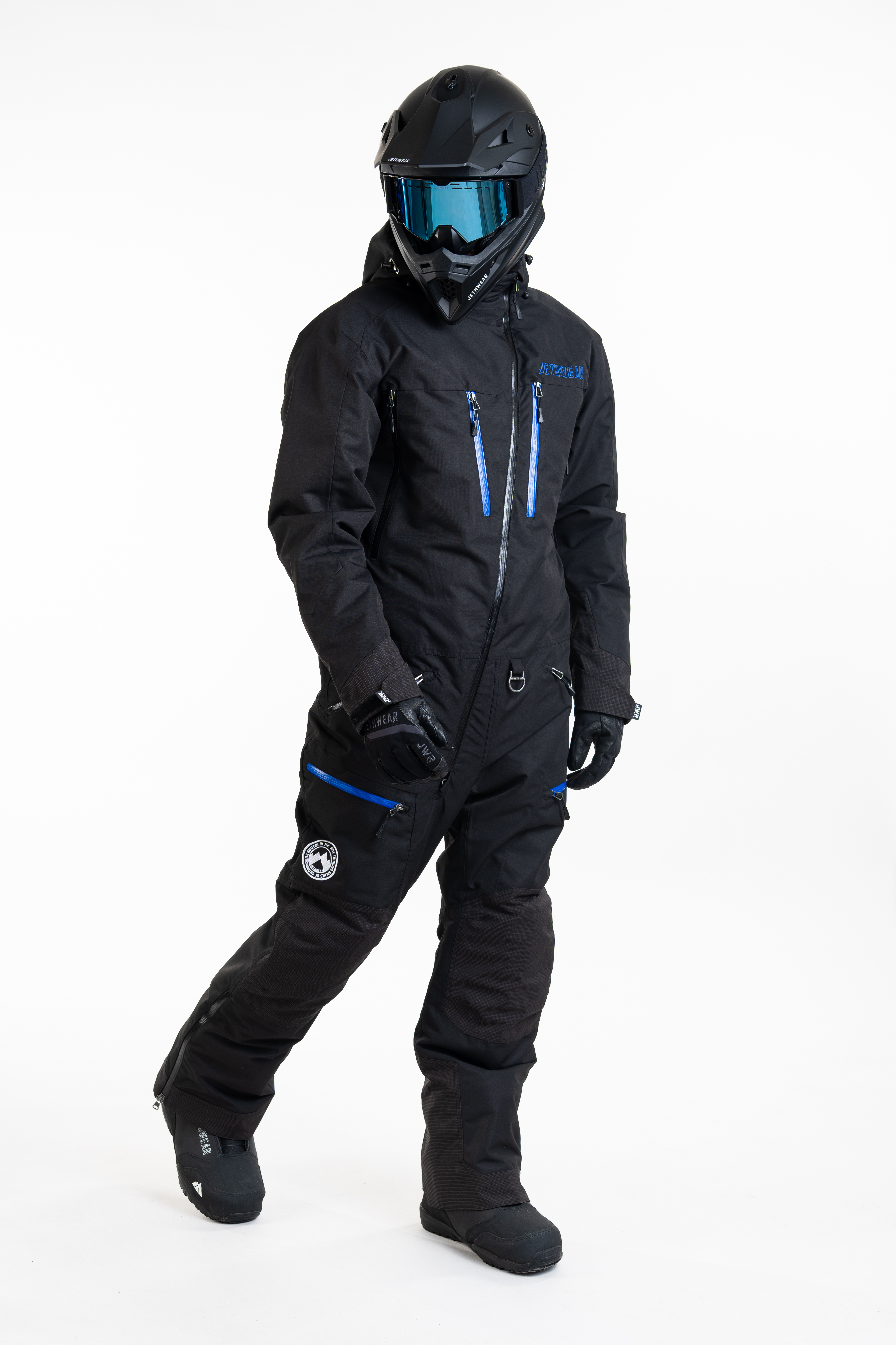 Jethwear M's Venture Suit - Black / Cobalt - S.A.F.E - 6