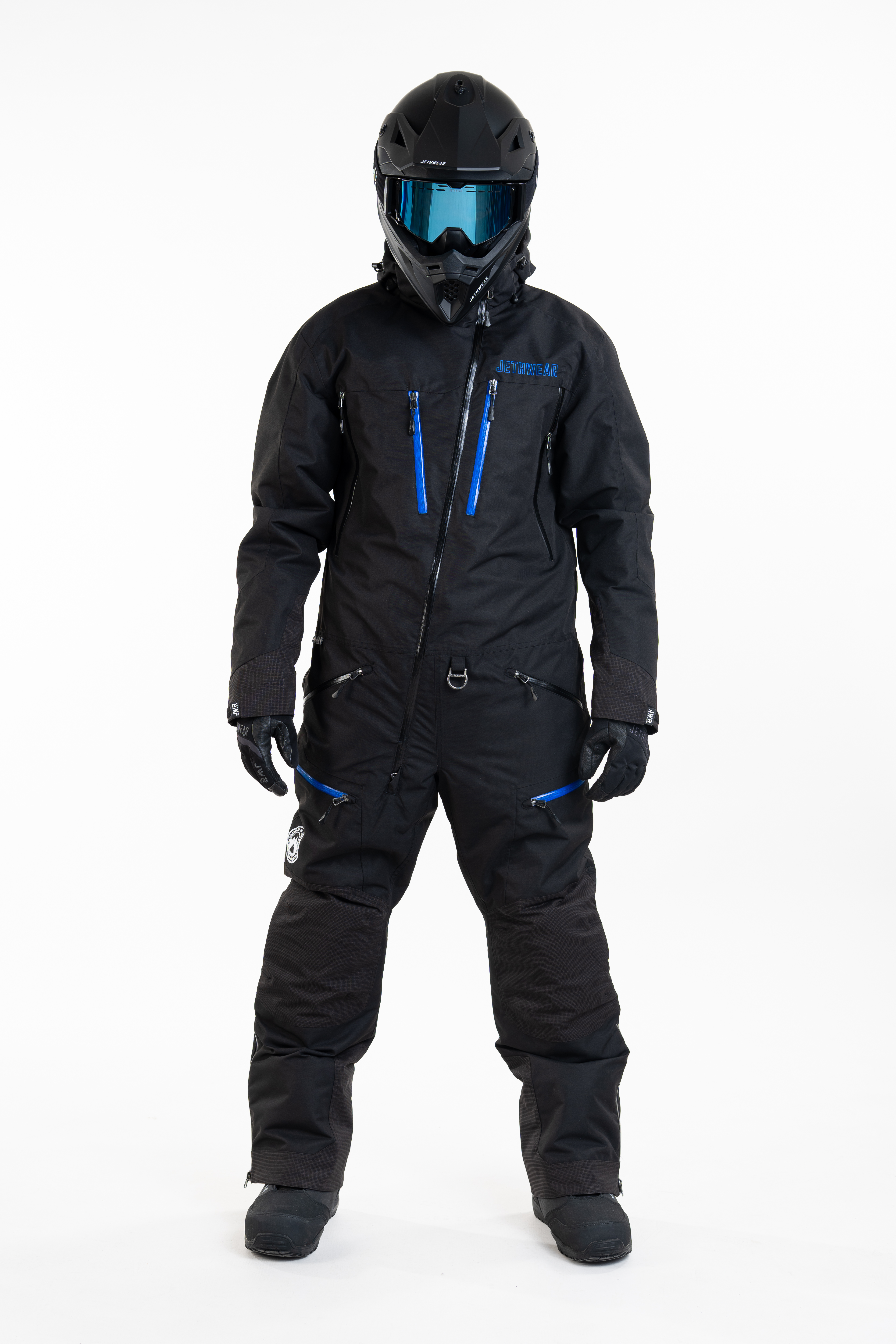 Jethwear M's Venture Suit - Black / Cobalt - S.A.F.E