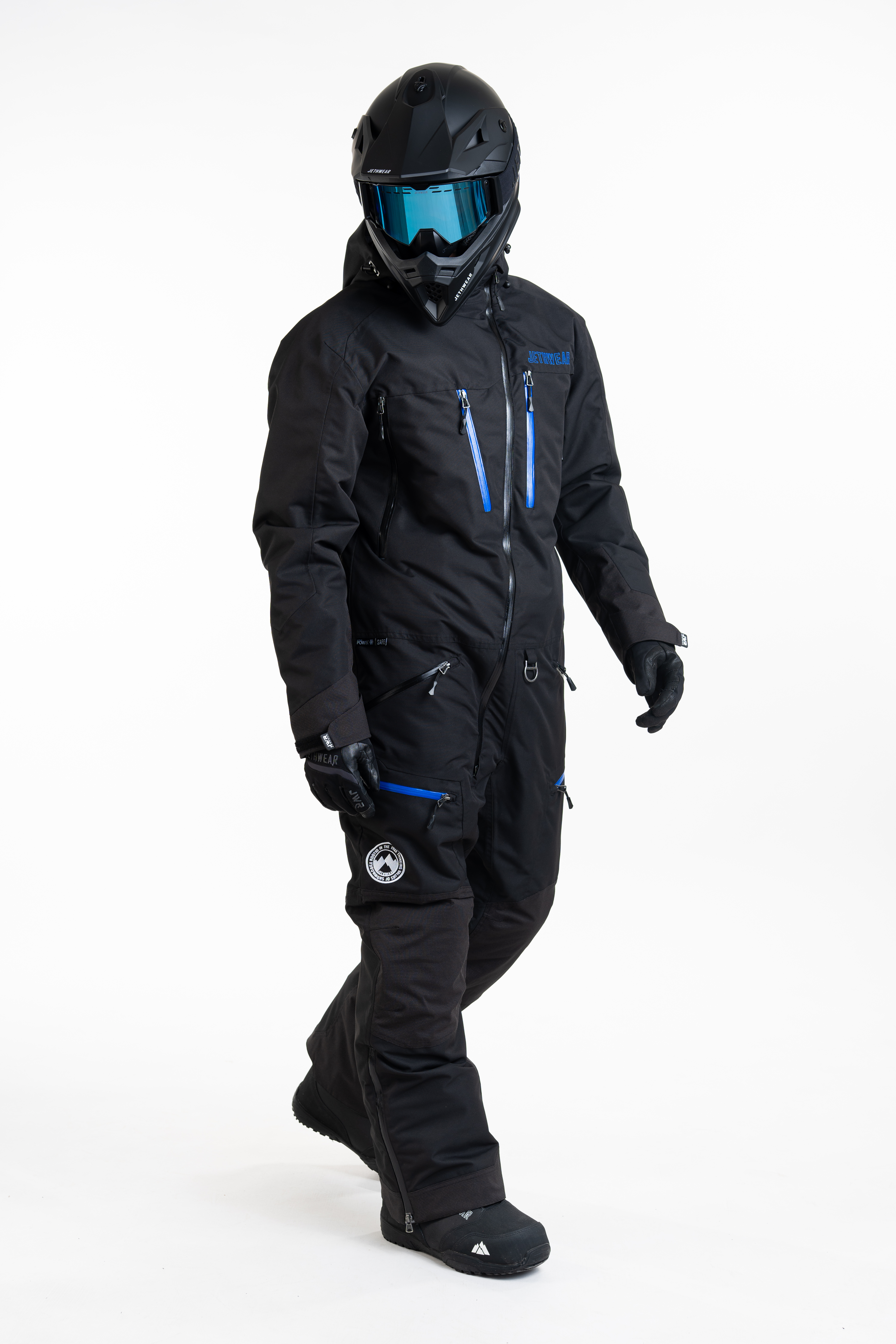 Jethwear M's Venture Suit - Black / Cobalt - S.A.F.E - 7
