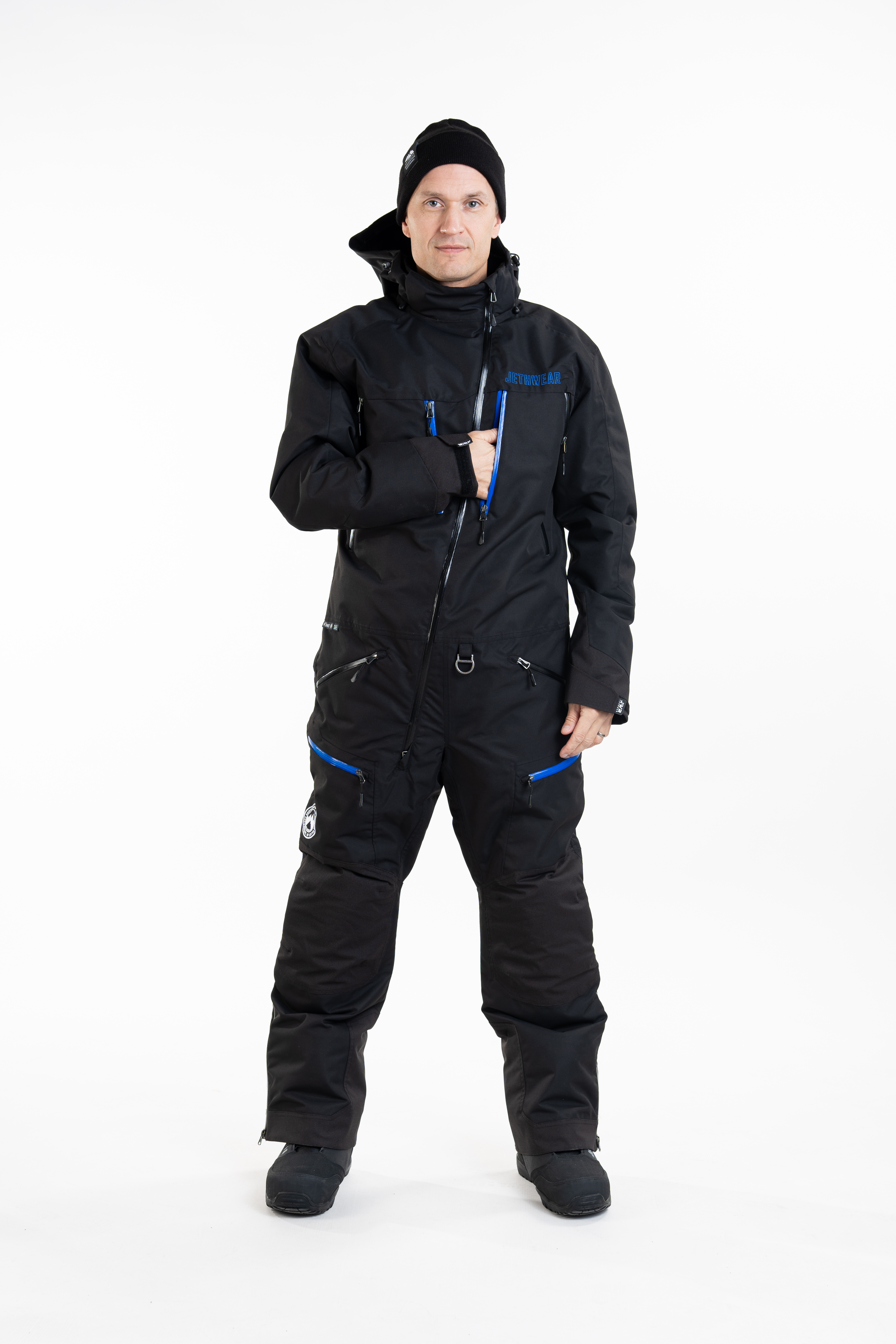 Jethwear M's Venture Suit - Black / Cobalt - S.A.F.E - 9