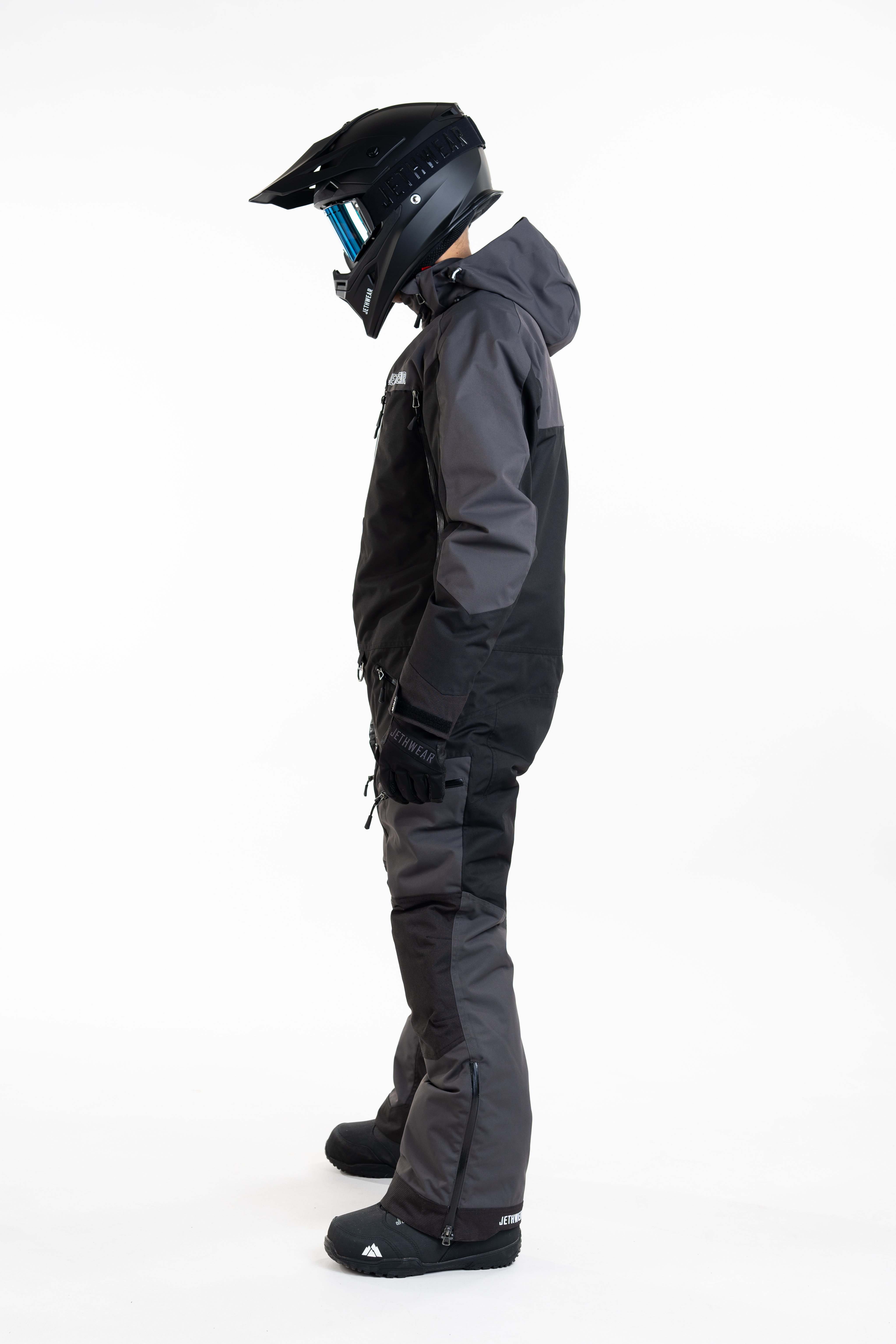 Jethwear M's Venture Suit - Black / Iron / White - S.A.F.E - 3