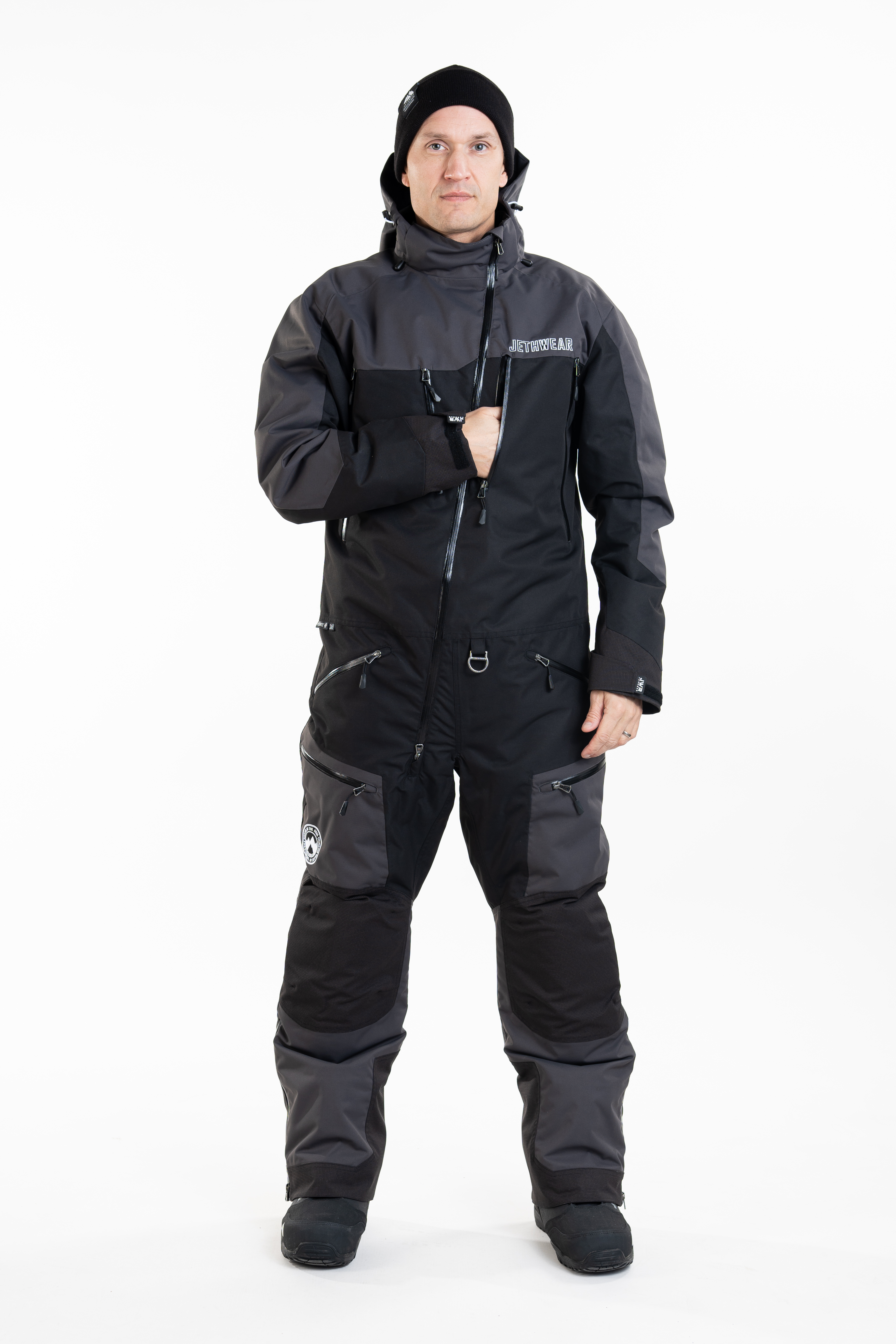 Jethwear M's Venture Suit - Black / Iron / White - S.A.F.E - 10