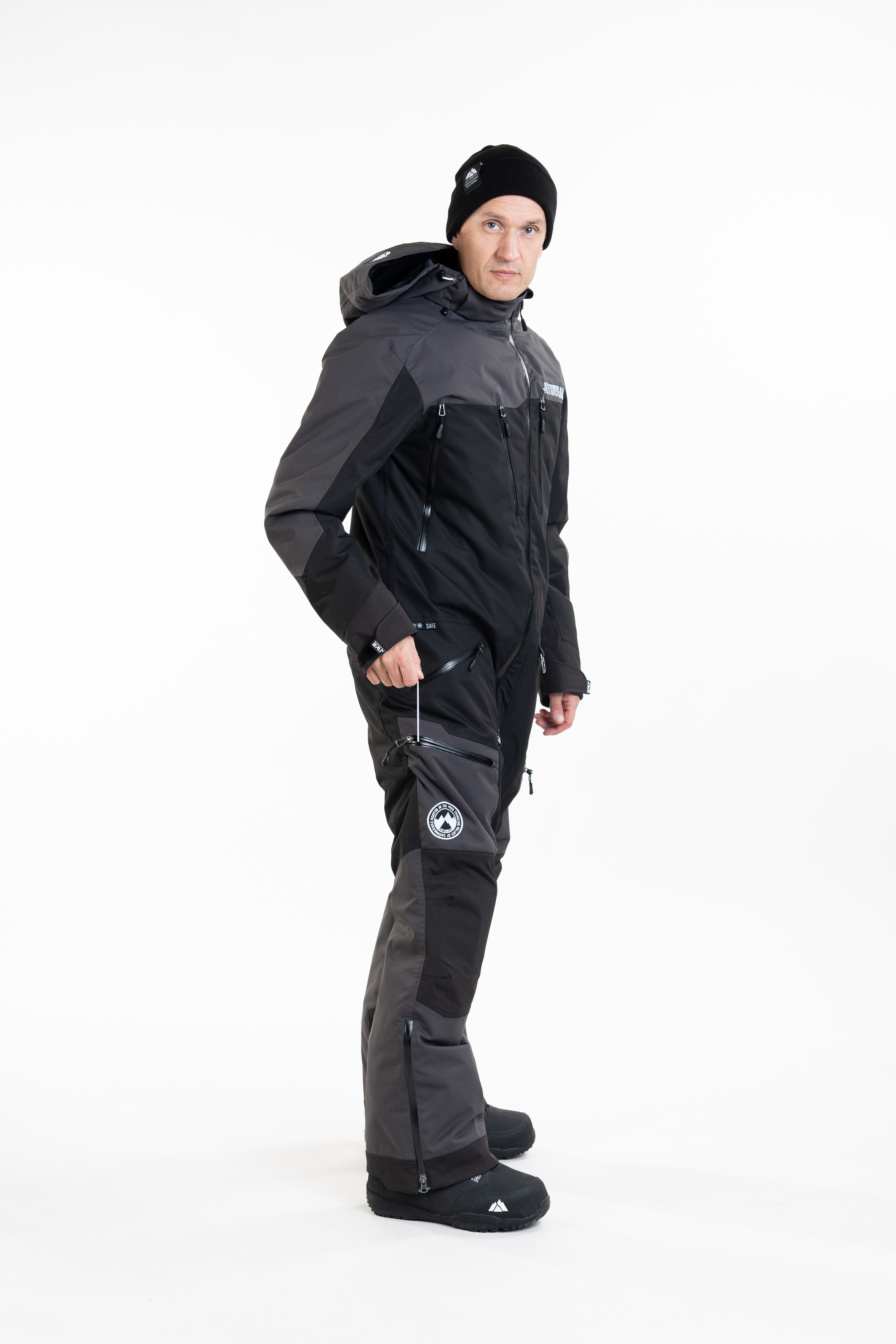 Jethwear M's Venture Suit - Black / Iron / White - S.A.F.E - 13