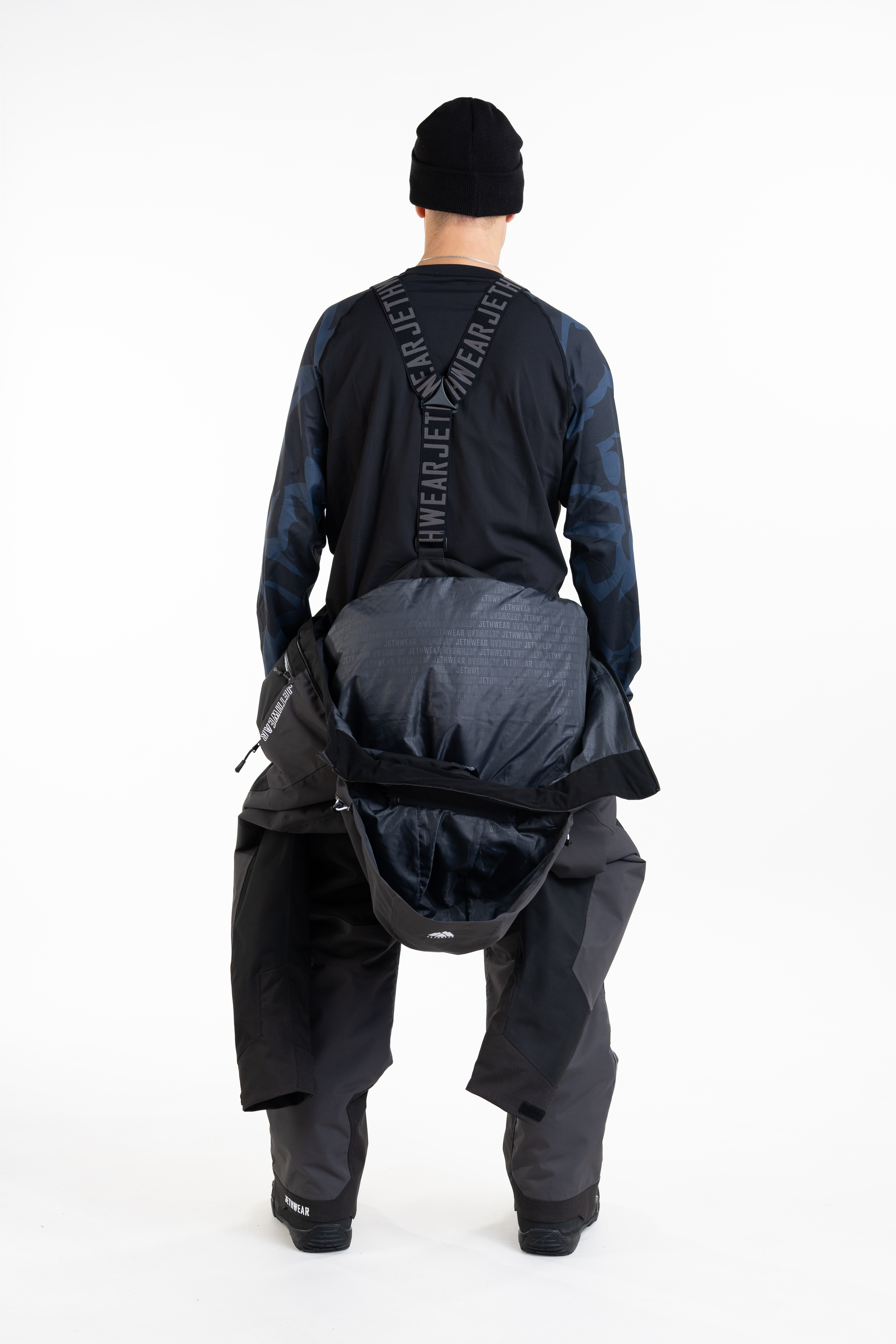 Jethwear M's Venture Suit - Black / Iron / White - S.A.F.E - 16