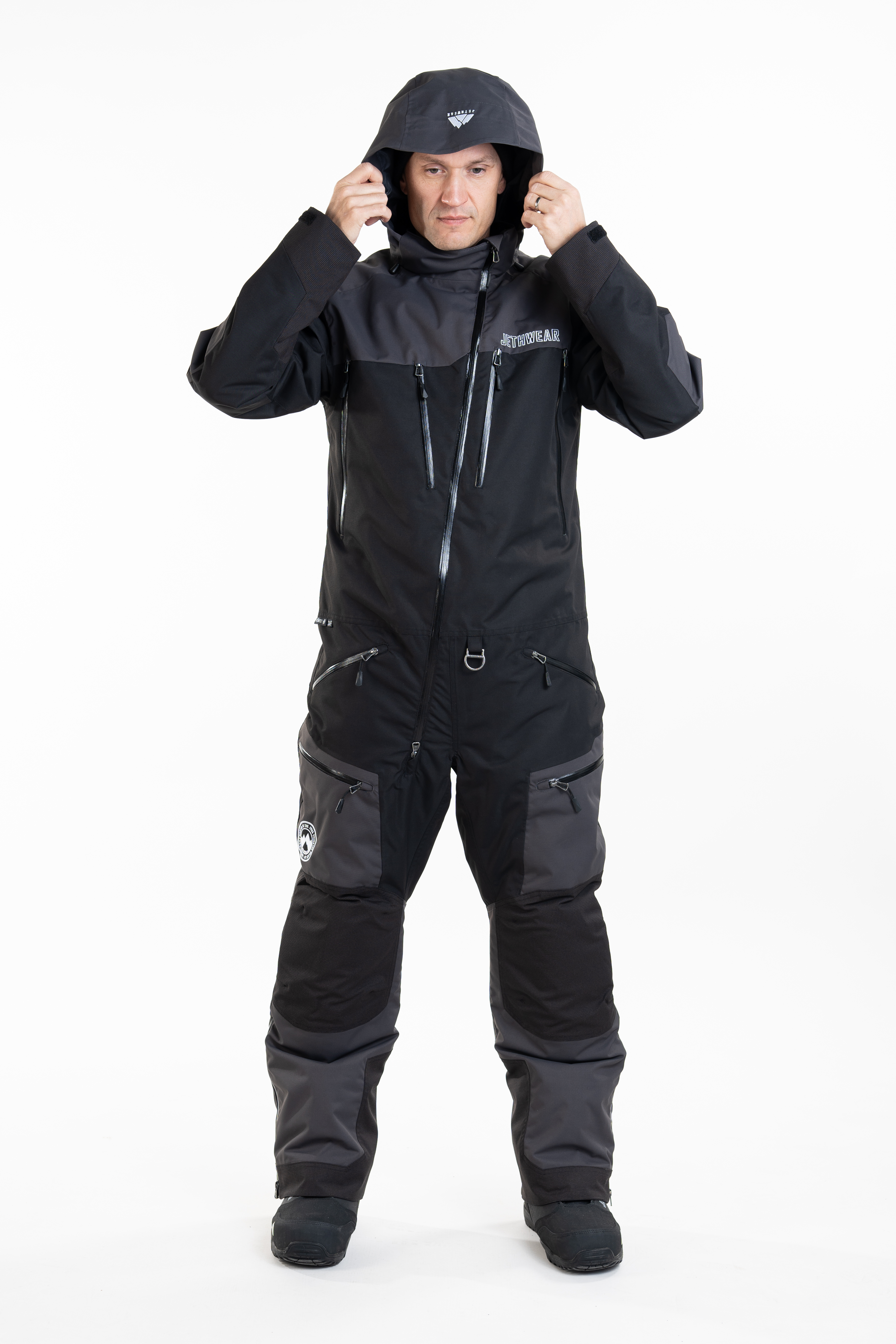 Jethwear M's Venture Suit - Black / Iron / White - S.A.F.E - 9