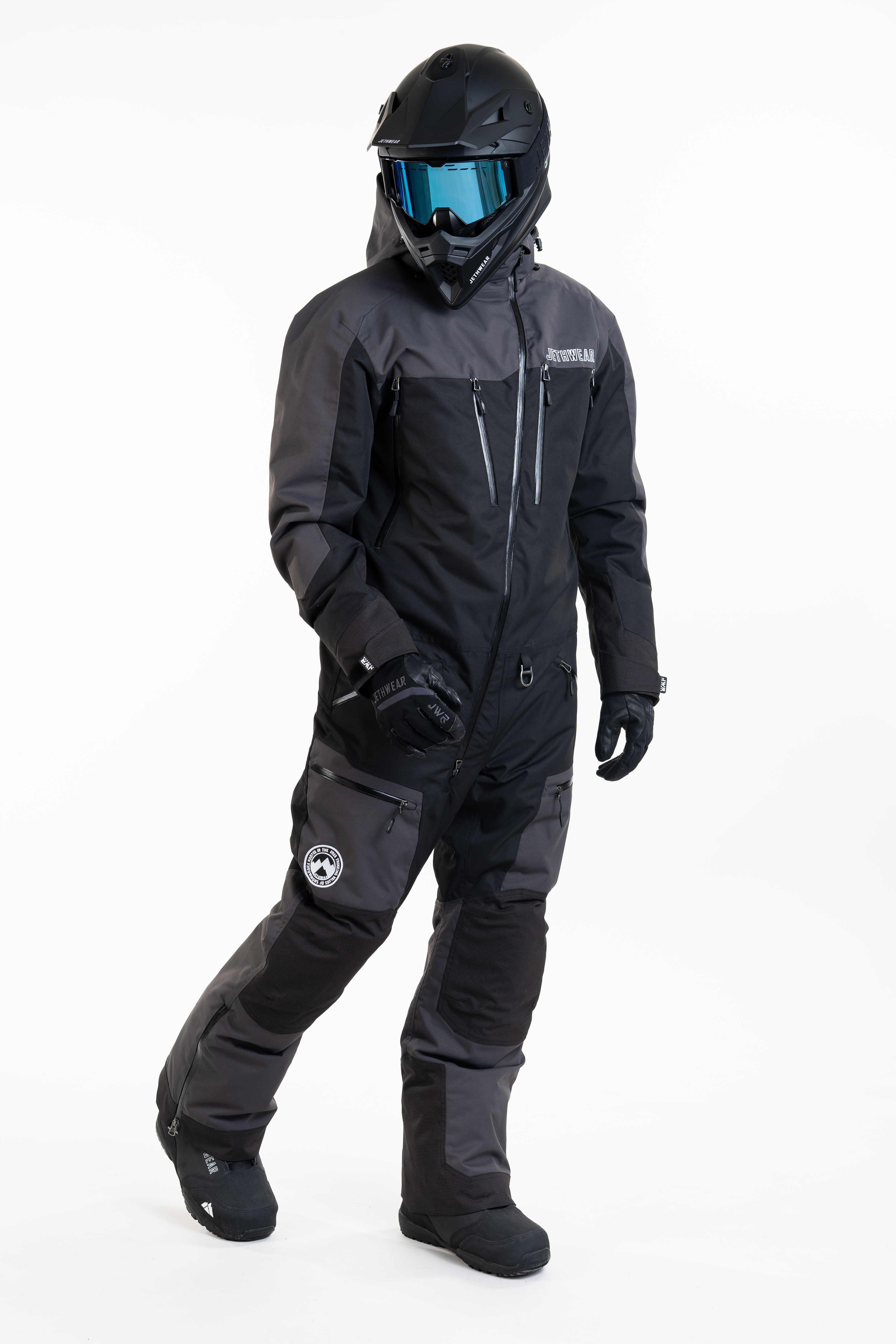 Jethwear M's Venture Suit - Black / Iron / White - S.A.F.E - 6