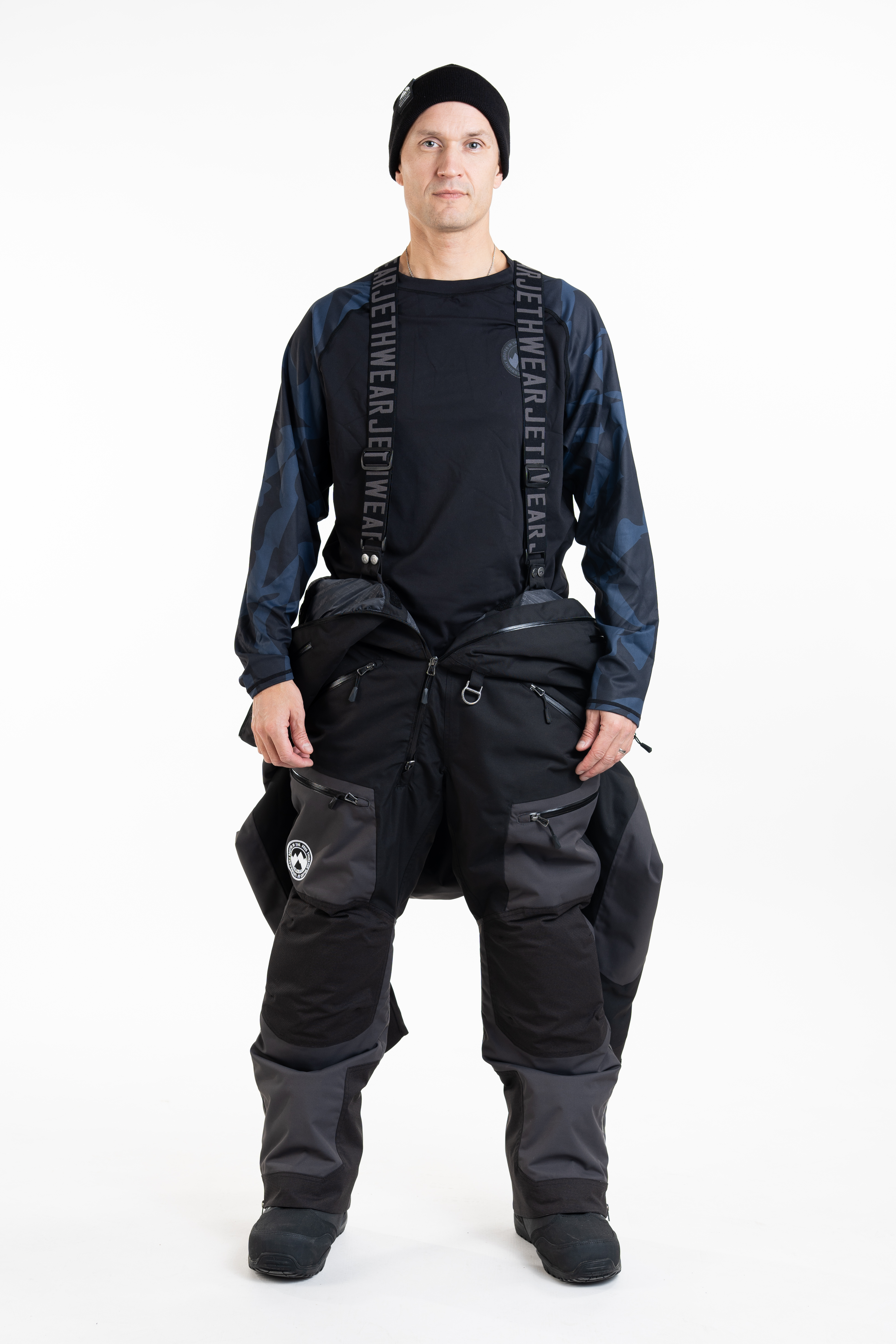 Jethwear M's Venture Suit - Black / Iron / White - S.A.F.E - 15