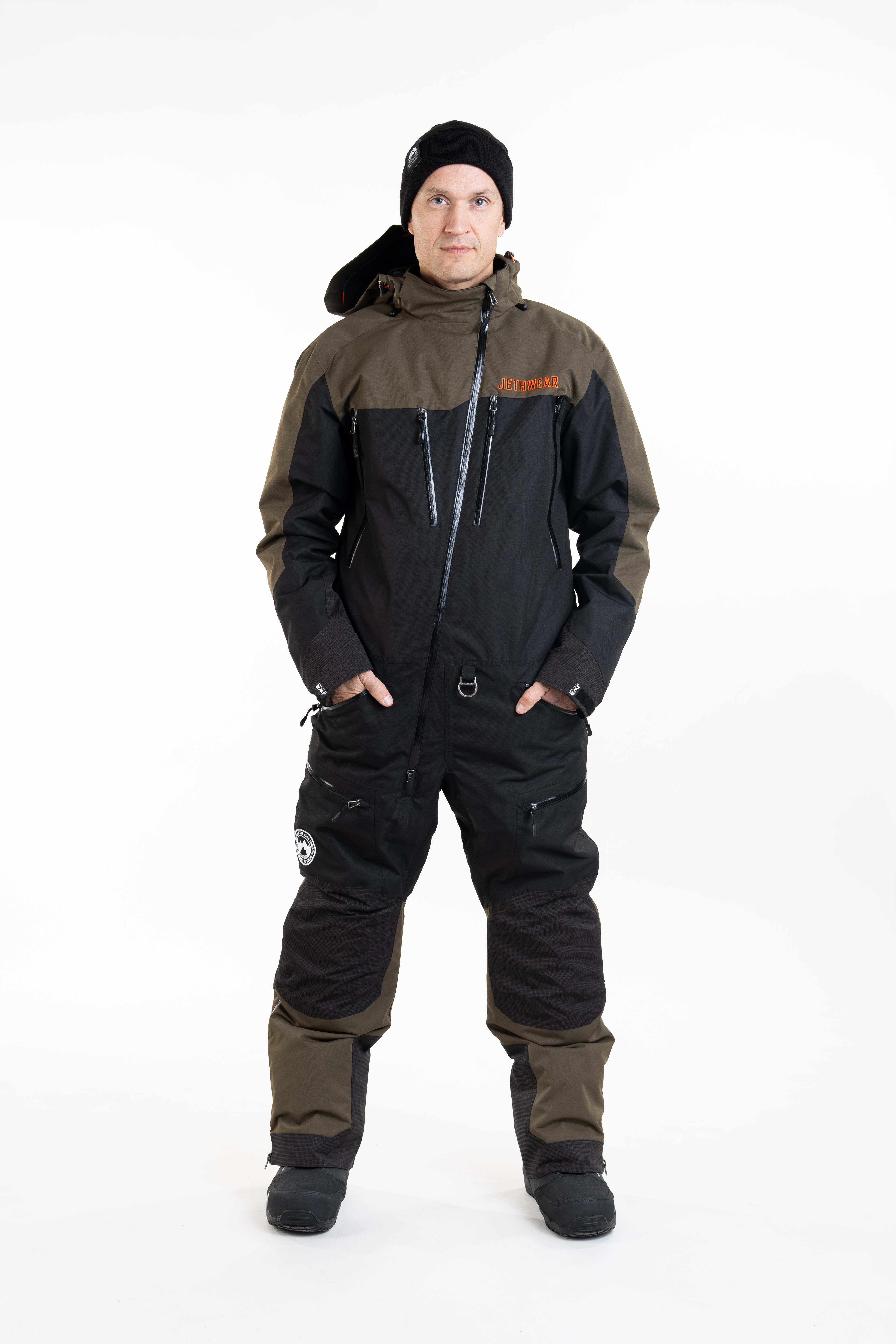 Jethwear M's Venture Suit - Olive / Orange - S.A.F.E - 11