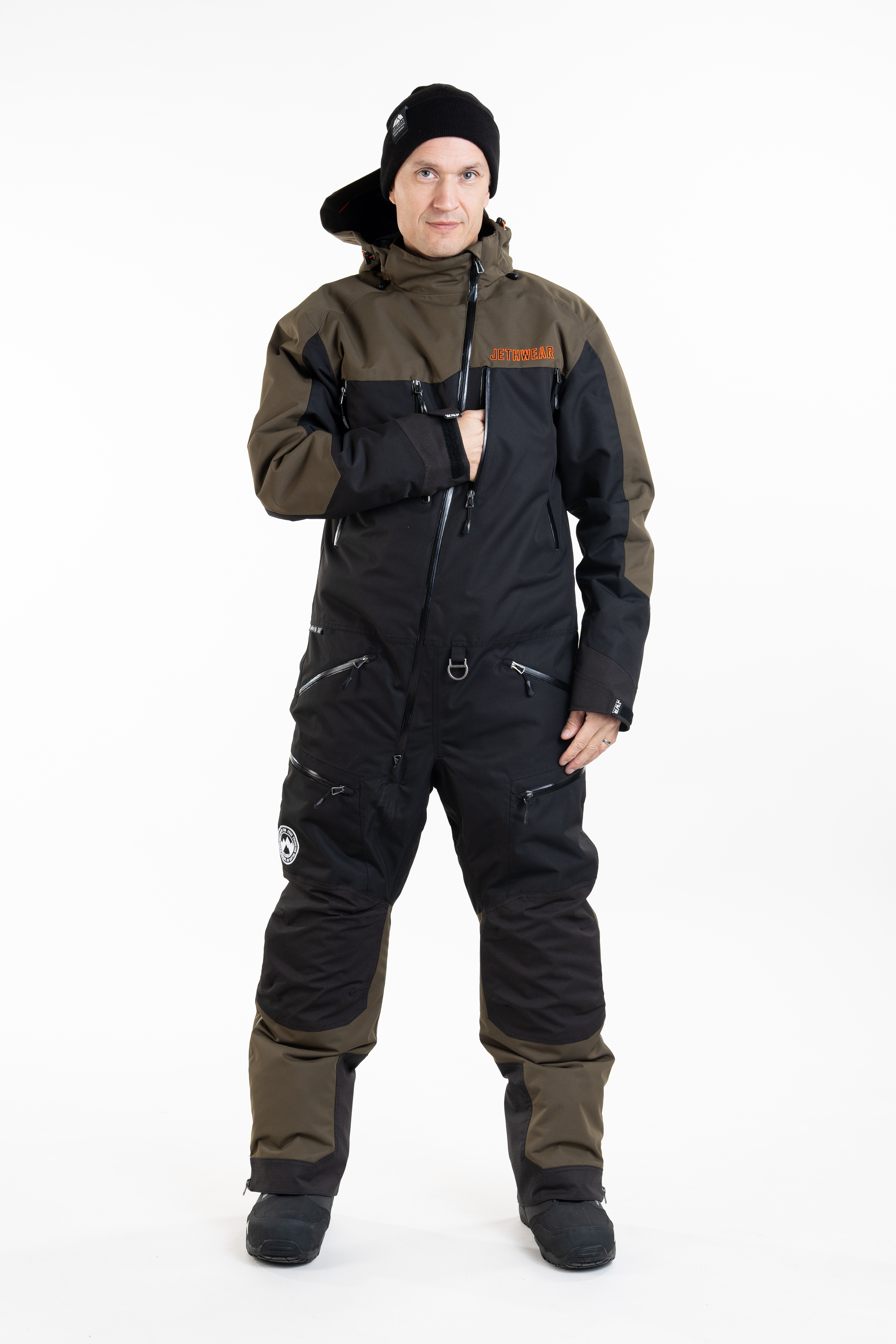 Jethwear M's Venture Suit - Olive / Orange - S.A.F.E - 9