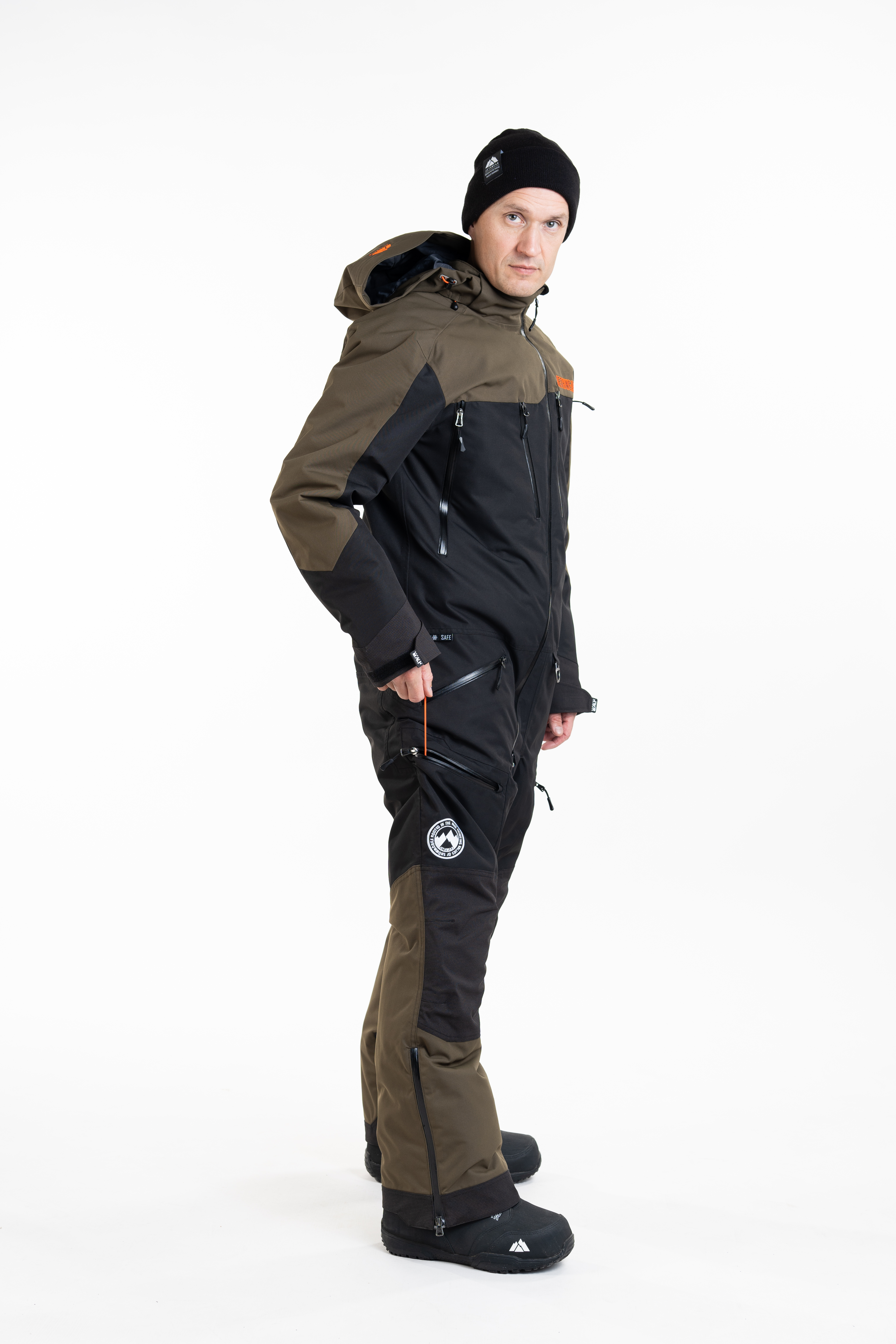 Jethwear M's Venture Suit - Olive / Orange - S.A.F.E - 12