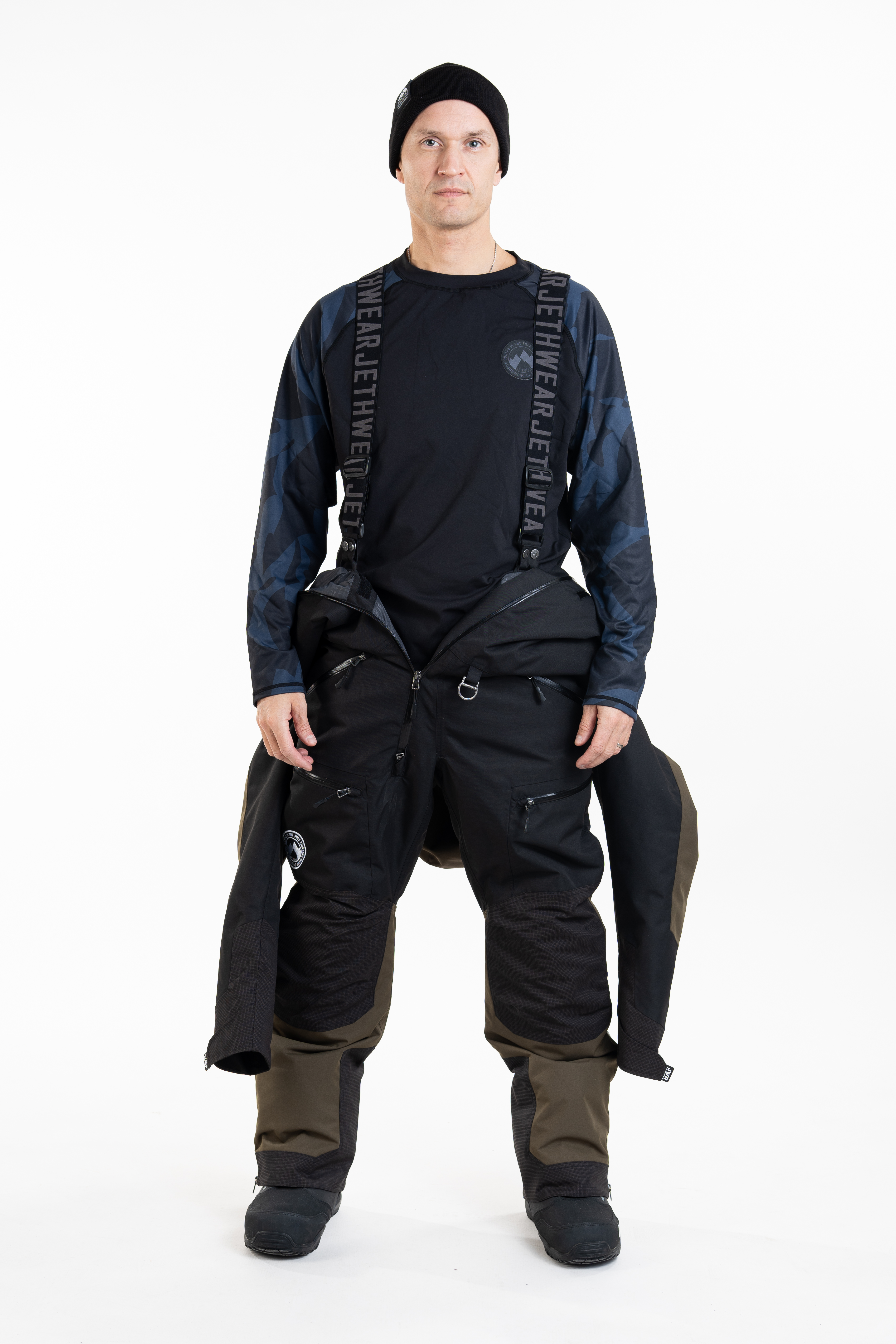 Jethwear M's Venture Suit - Olive / Orange - S.A.F.E - 15