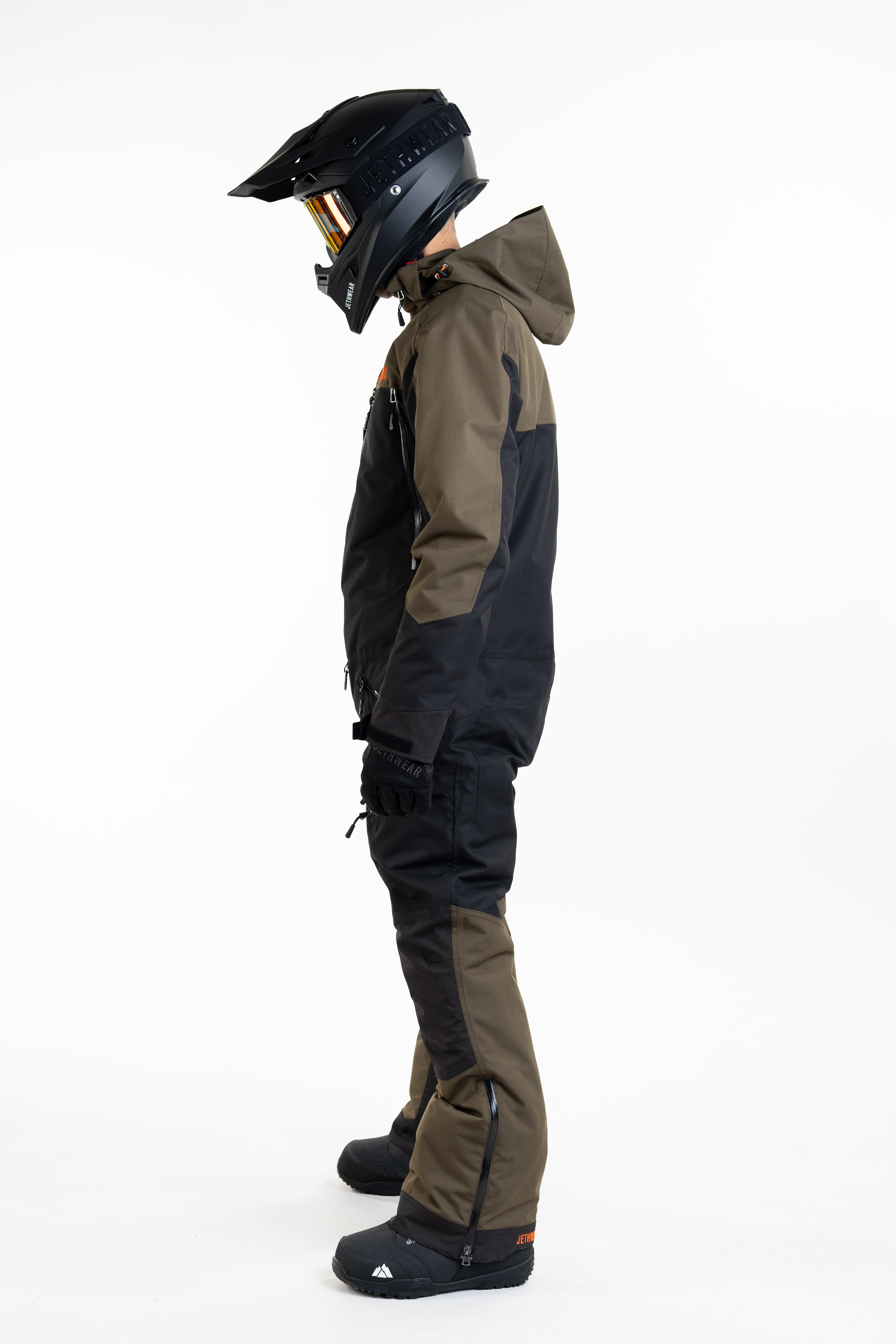 Jethwear M's Venture Suit - Olive / Orange - S.A.F.E - 3