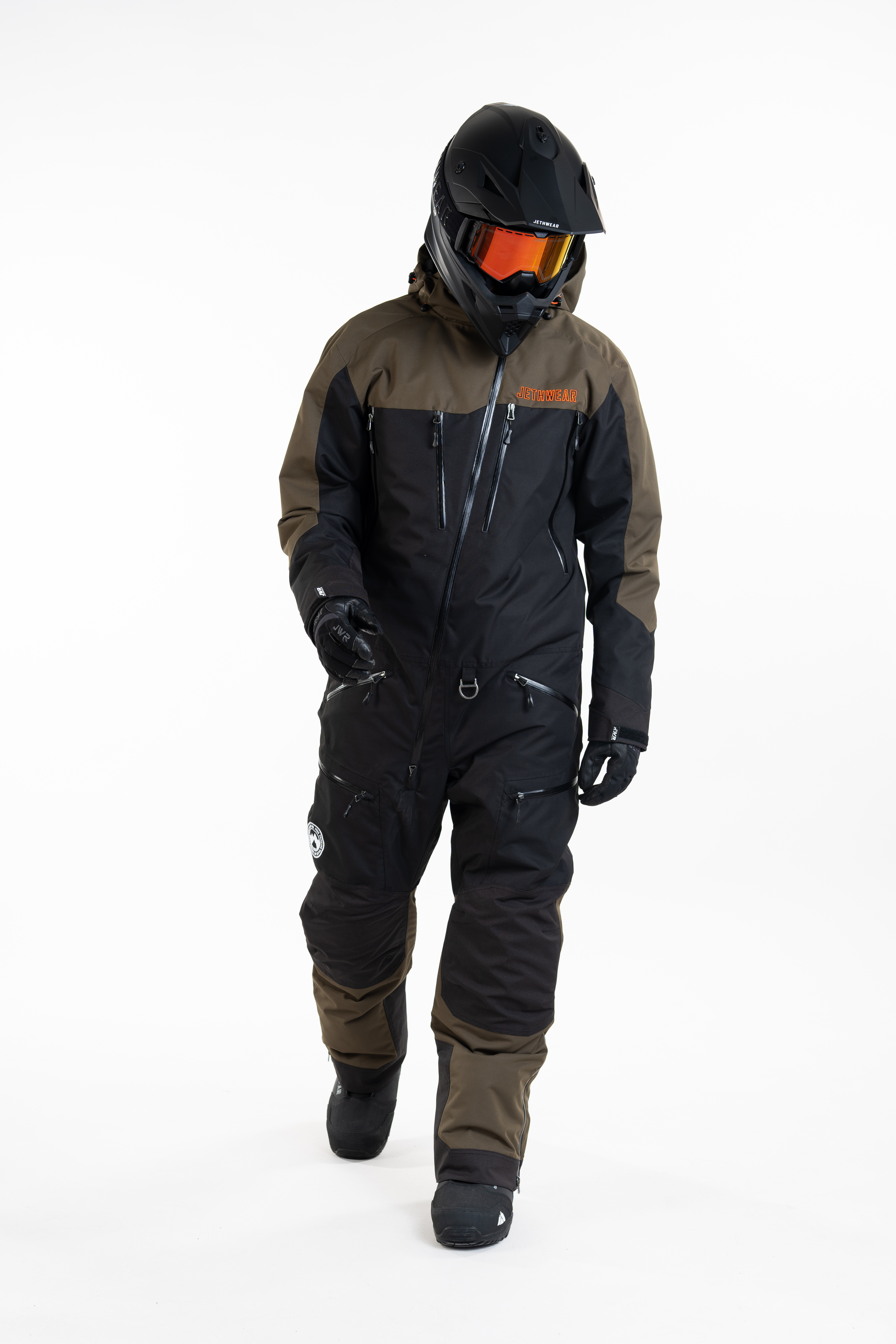 Jethwear M's Venture Suit - Olive / Orange - S.A.F.E - 5