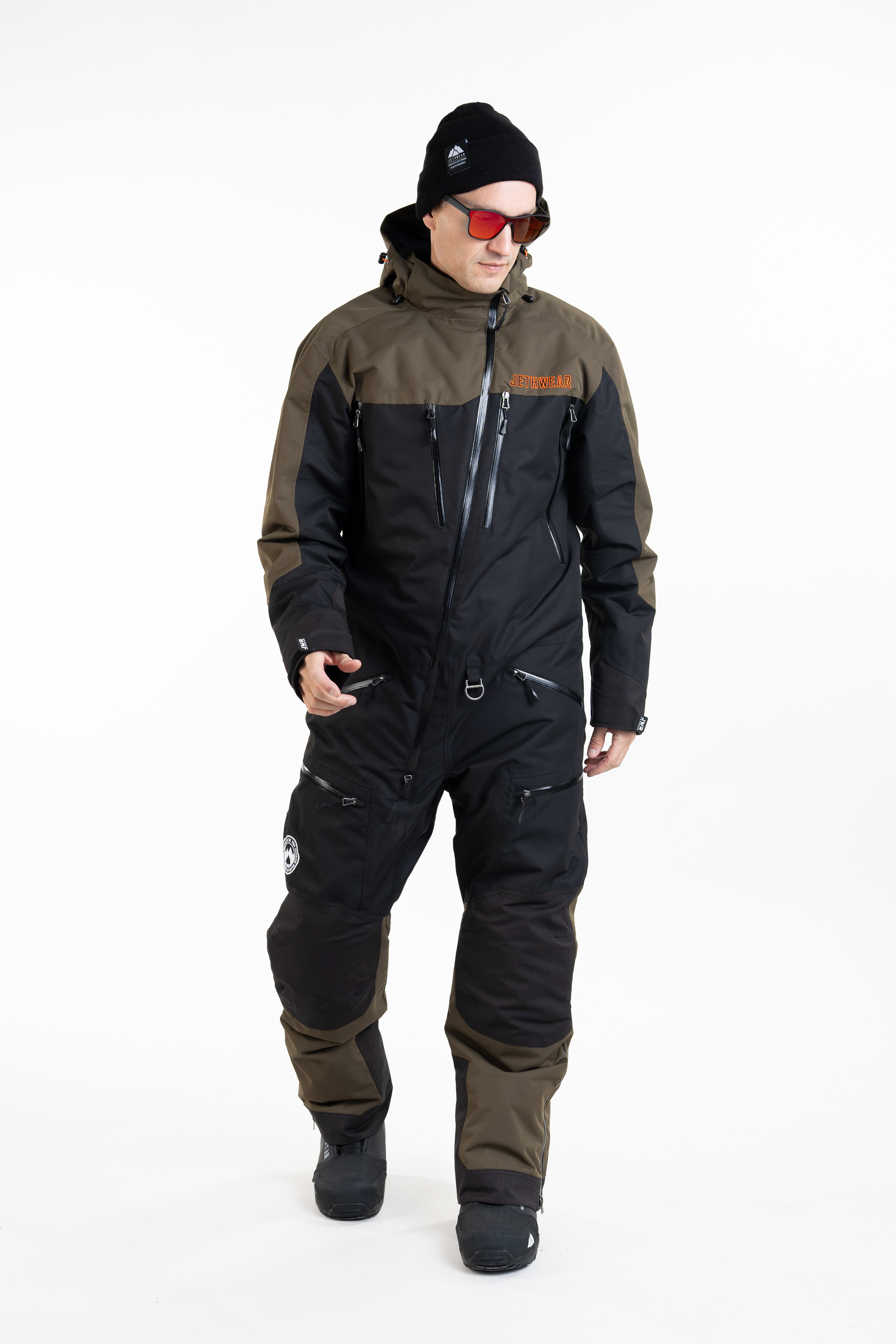 Jethwear M's Venture Suit - Olive / Orange - S.A.F.E - 14