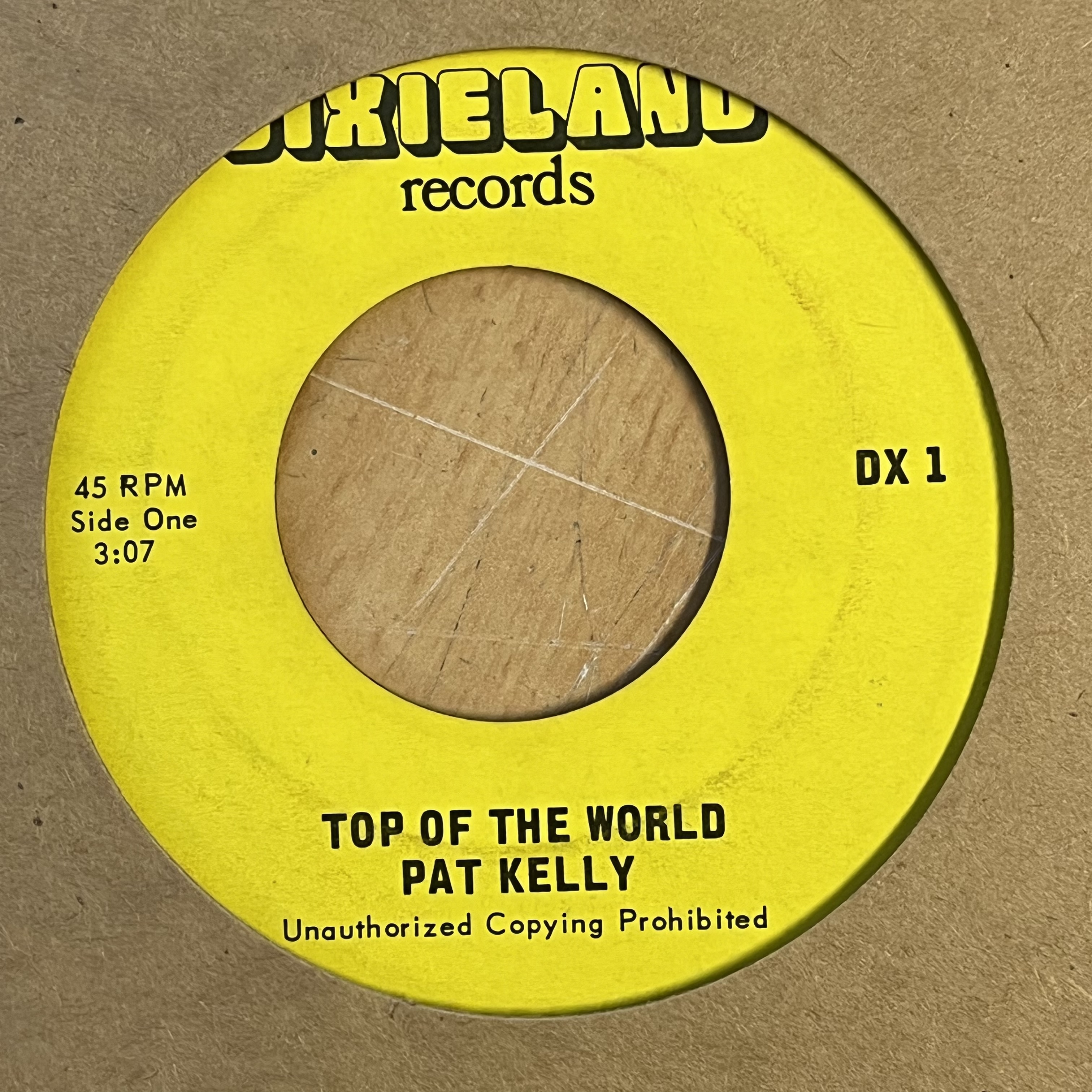 Pat Kelly – Top Of The World