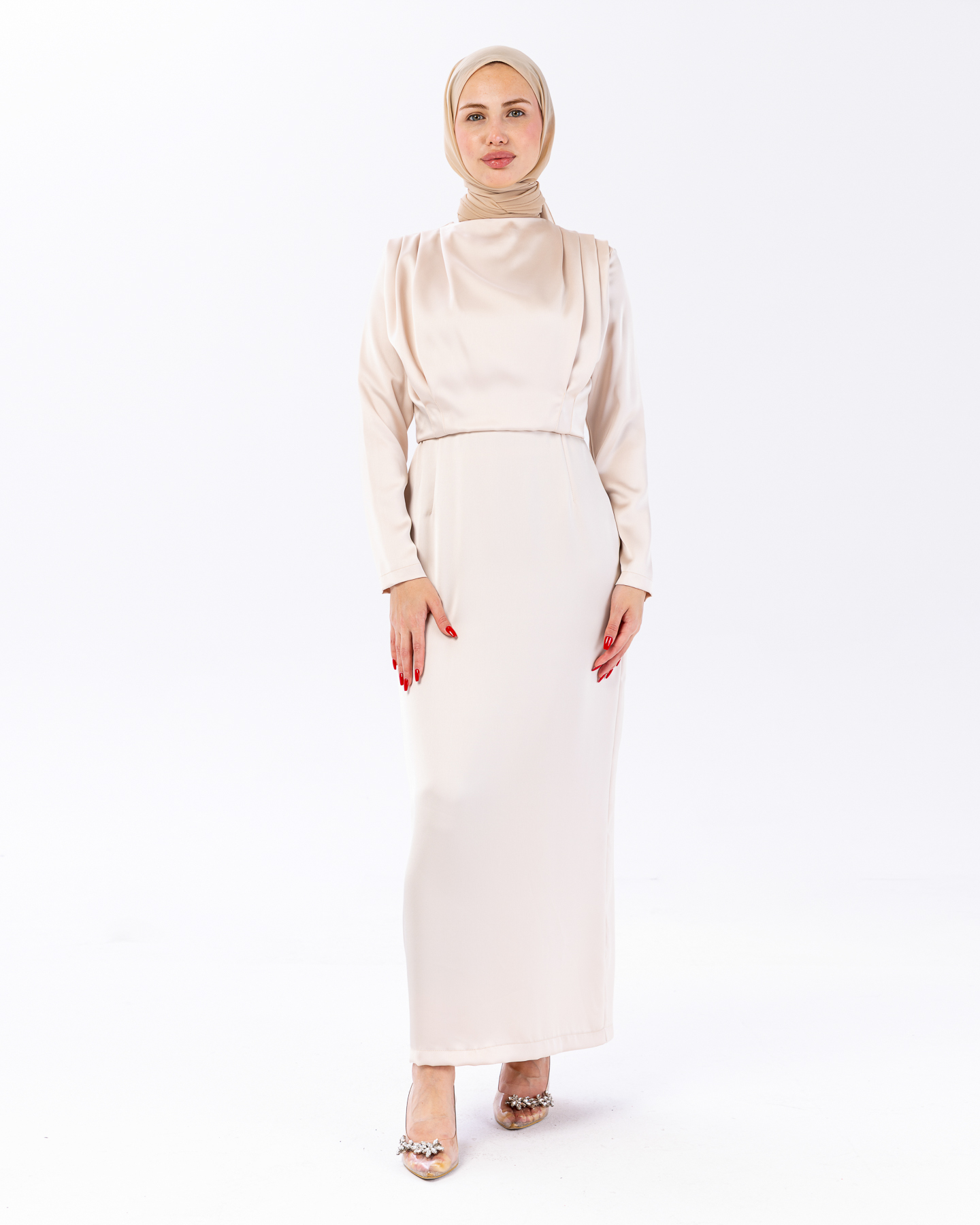 Party dress - Beige