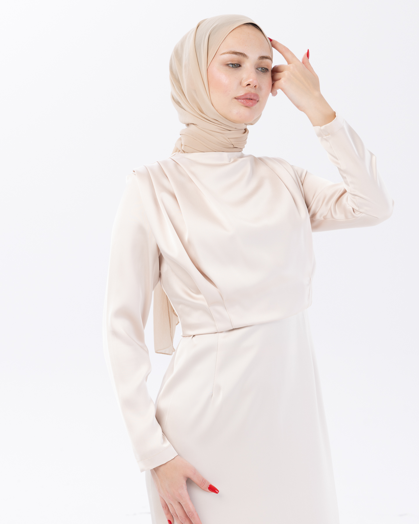 Party dress - Beige - 6