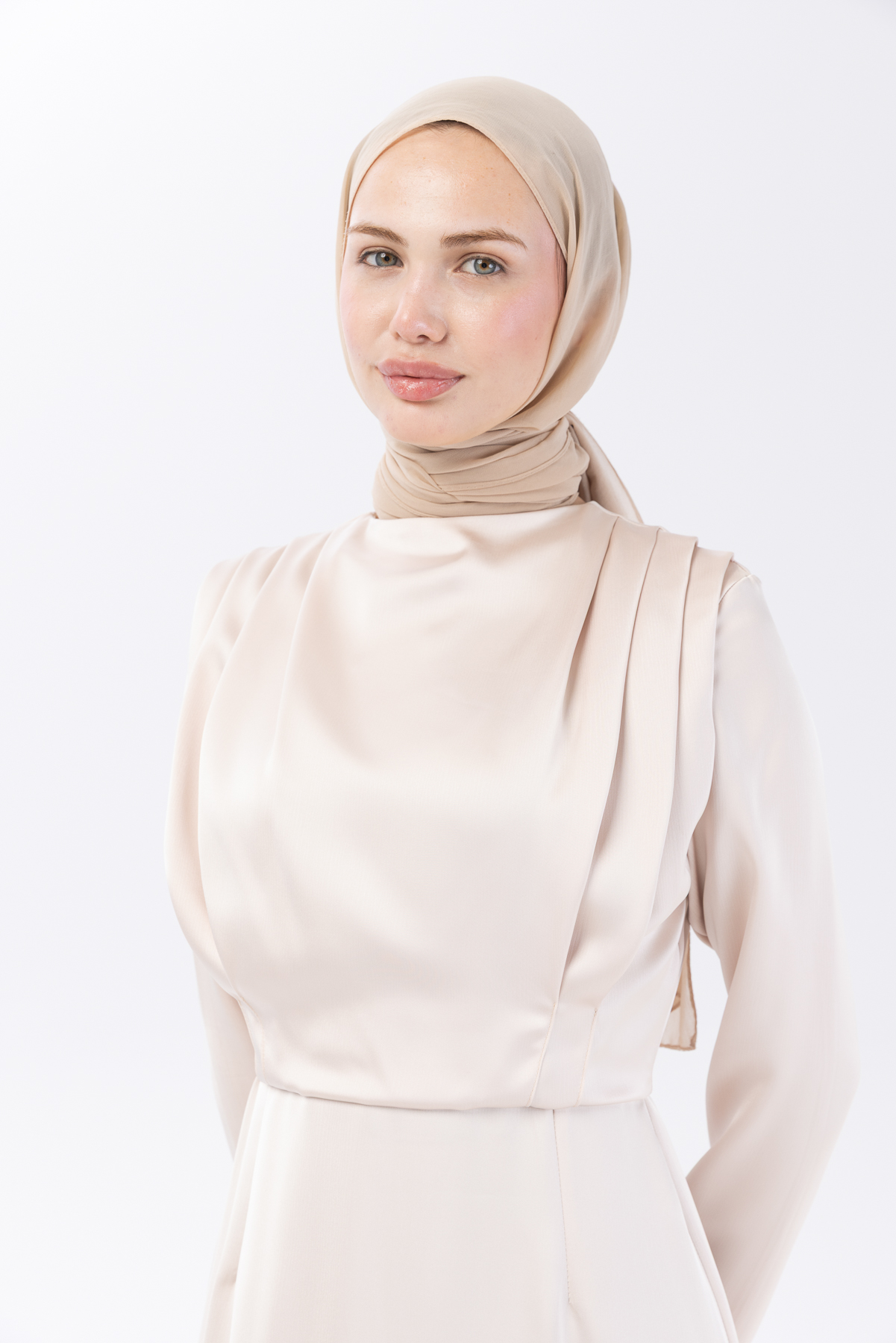 Party dress - Beige - 7