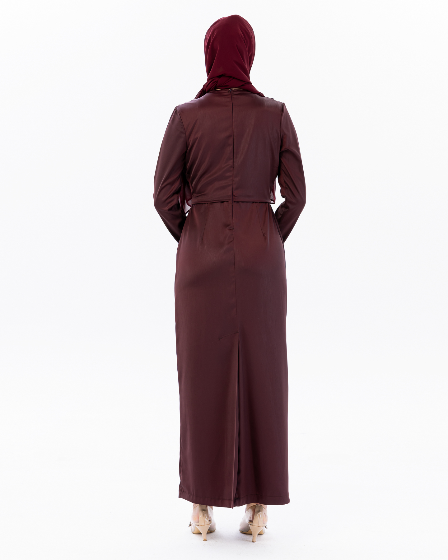 Party dress - Dark Brown - 7