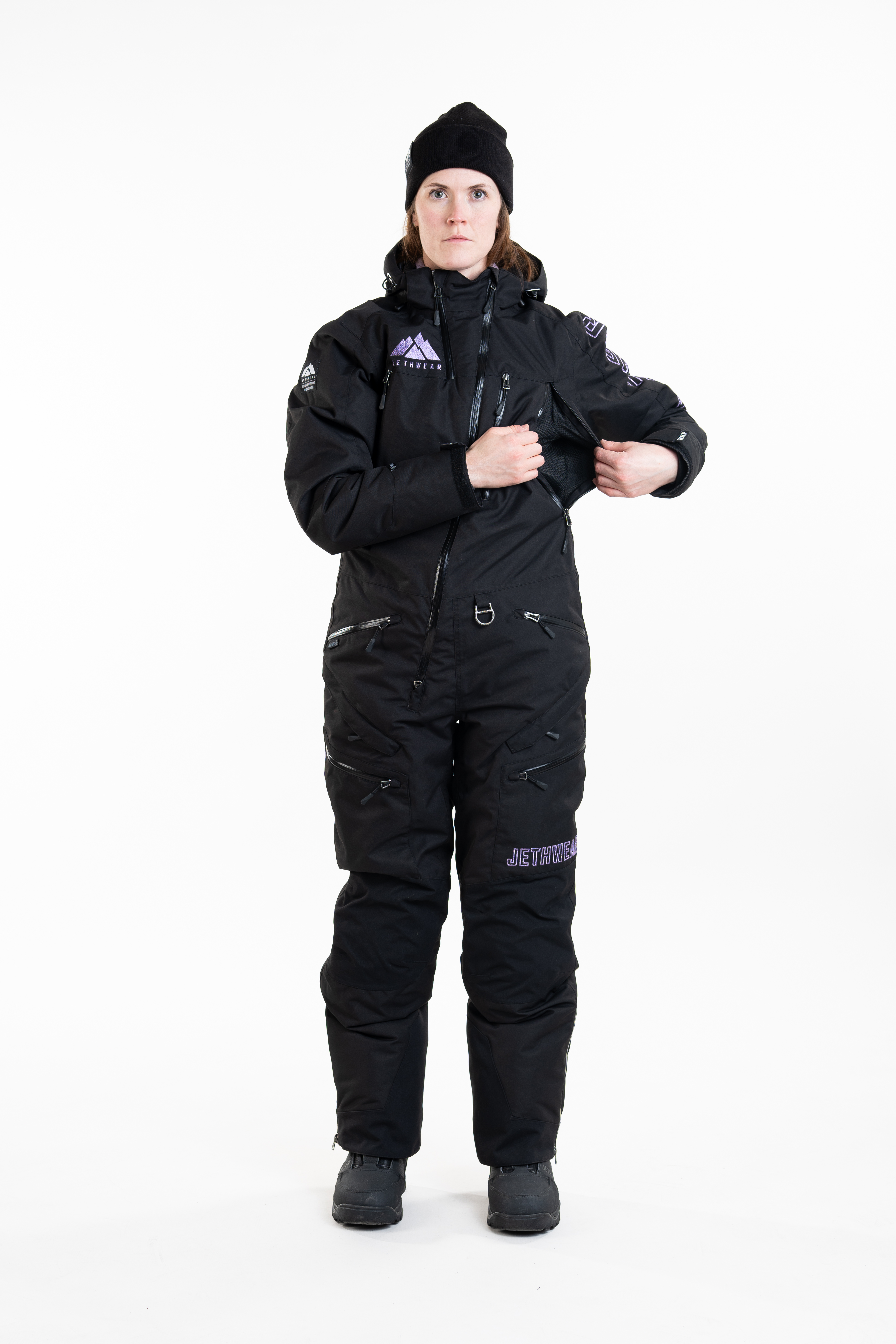 Jethwear W's The One V2 - Black / Purple Metallic - 180g - 11