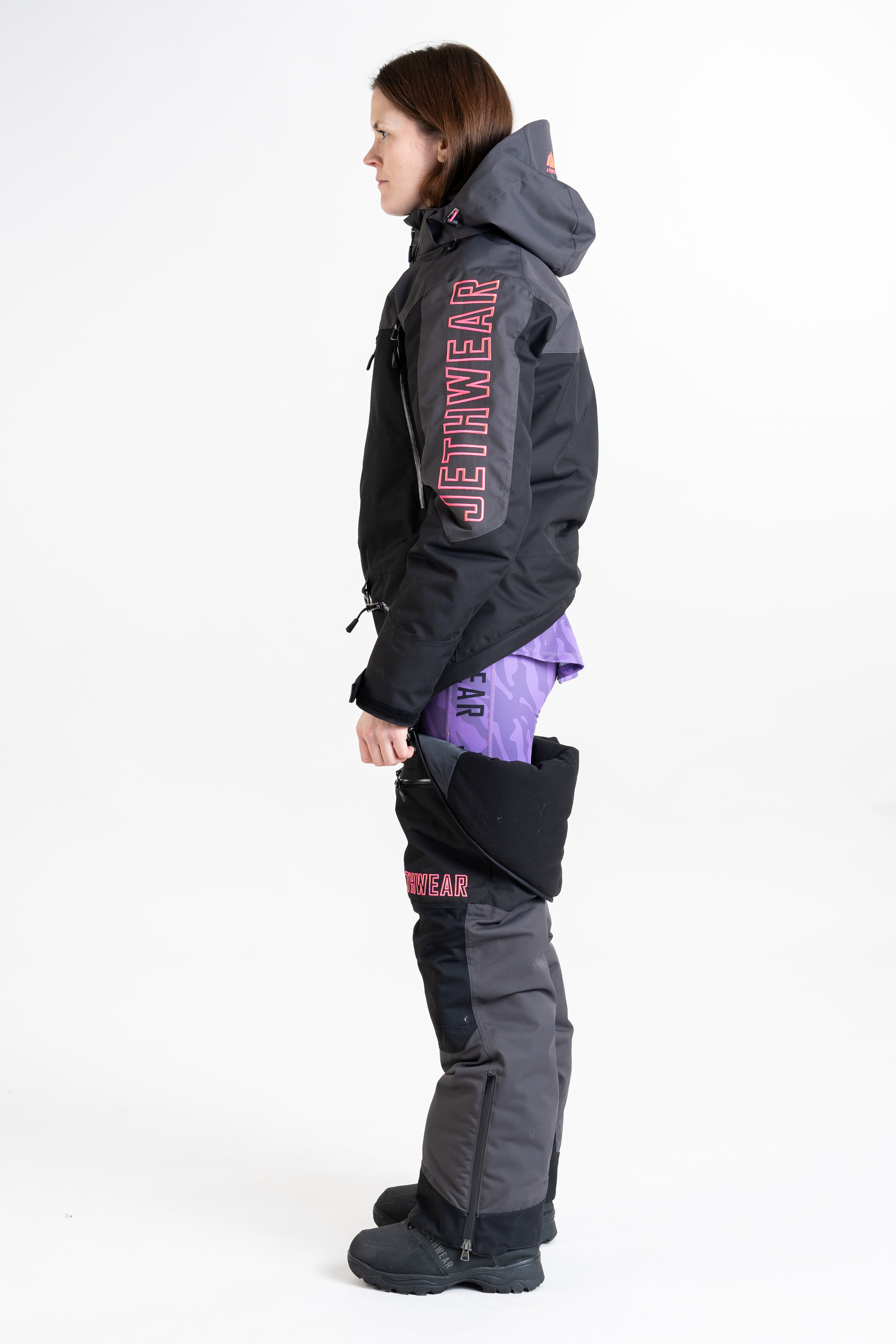 Jethwear W's The One V2 - Black / Iron / Pink - 180g - 15