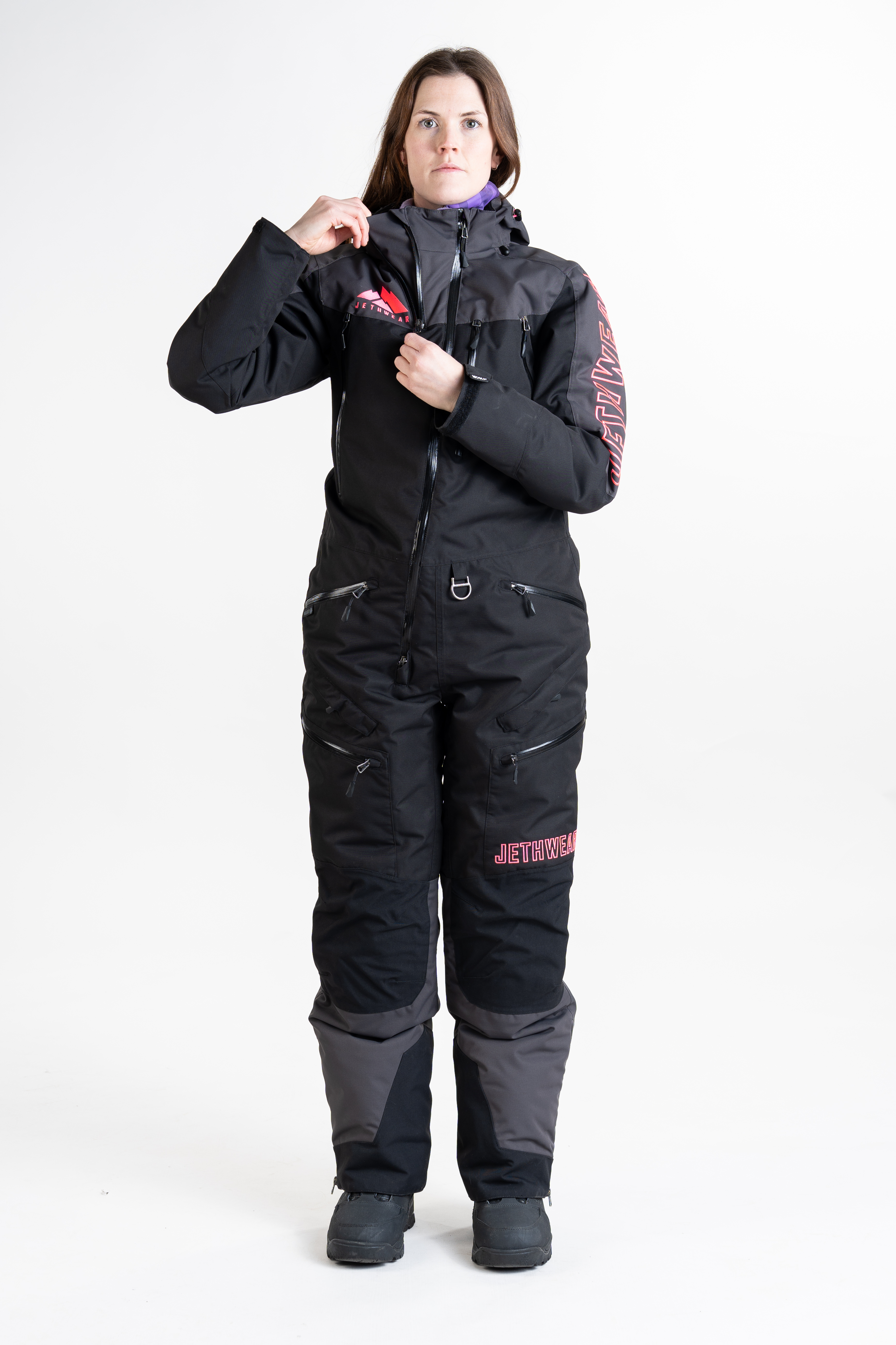 Jethwear W's The One V2 - Black / Iron / Pink - 180g - 9