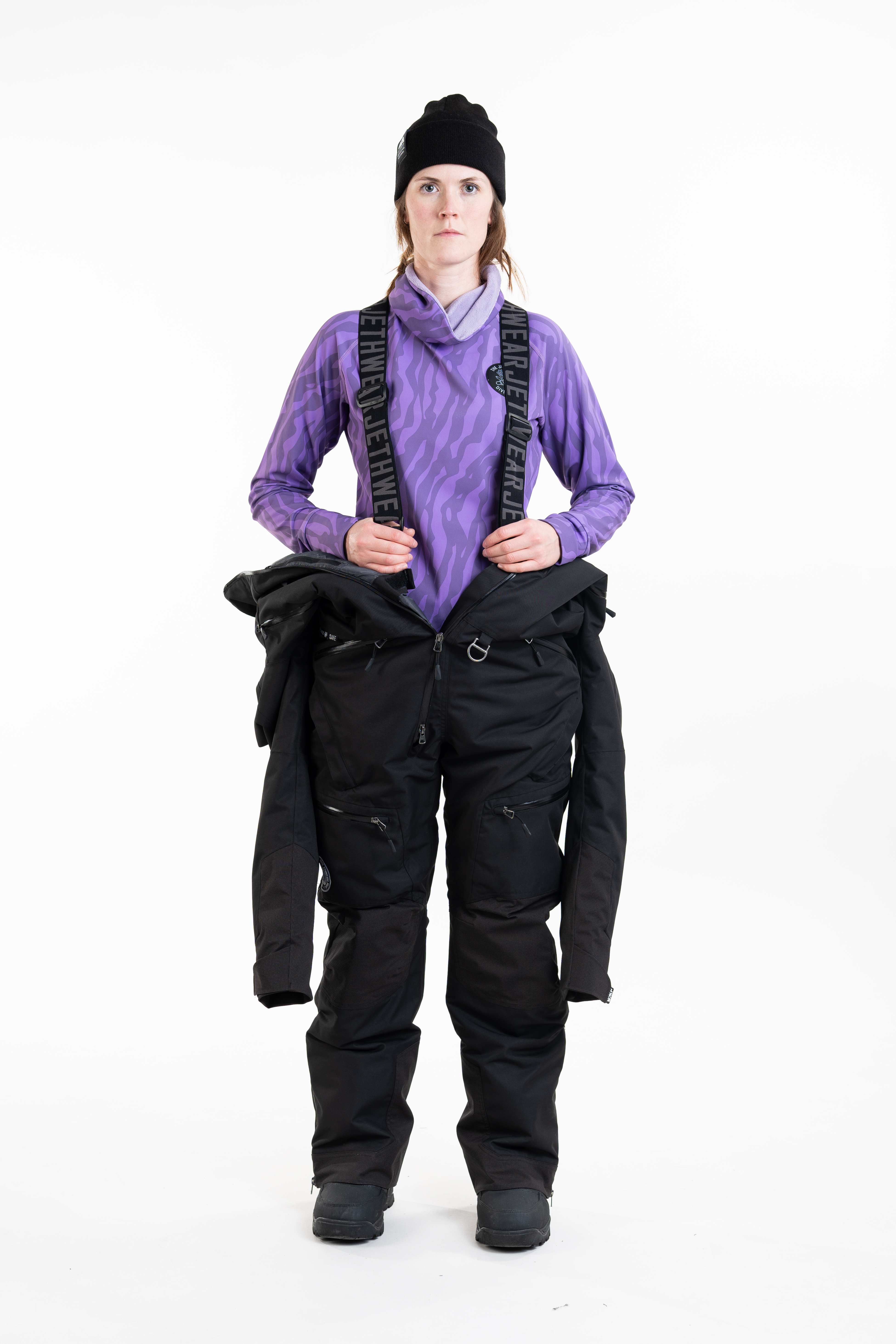 Jethwear W's Venture Suit - Black / Rose - S.A.F.E - 16