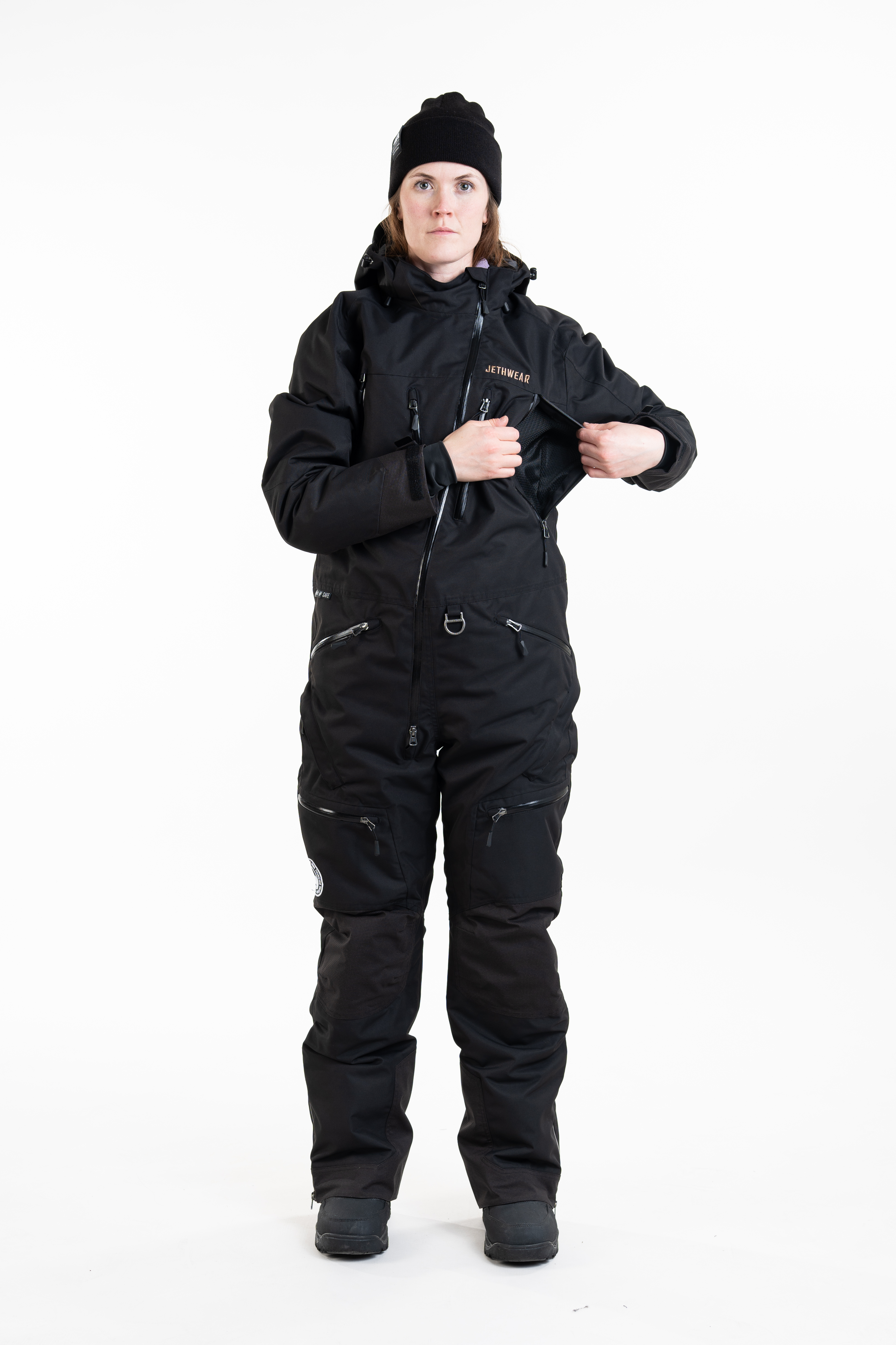 Jethwear W's Venture Suit - Black / Rose - S.A.F.E - 11