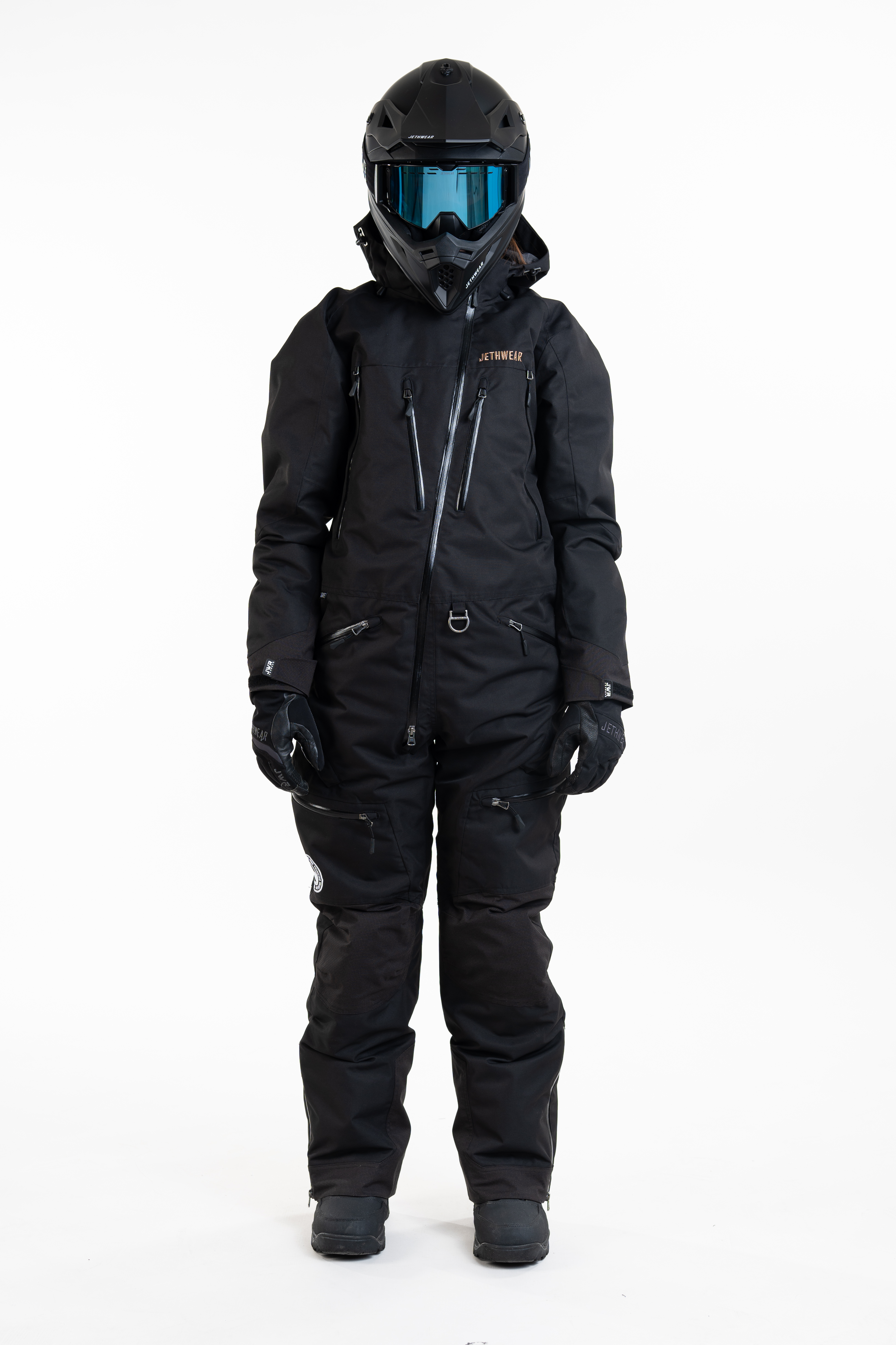Jethwear W's Venture Suit - Black / Rose - S.A.F.E