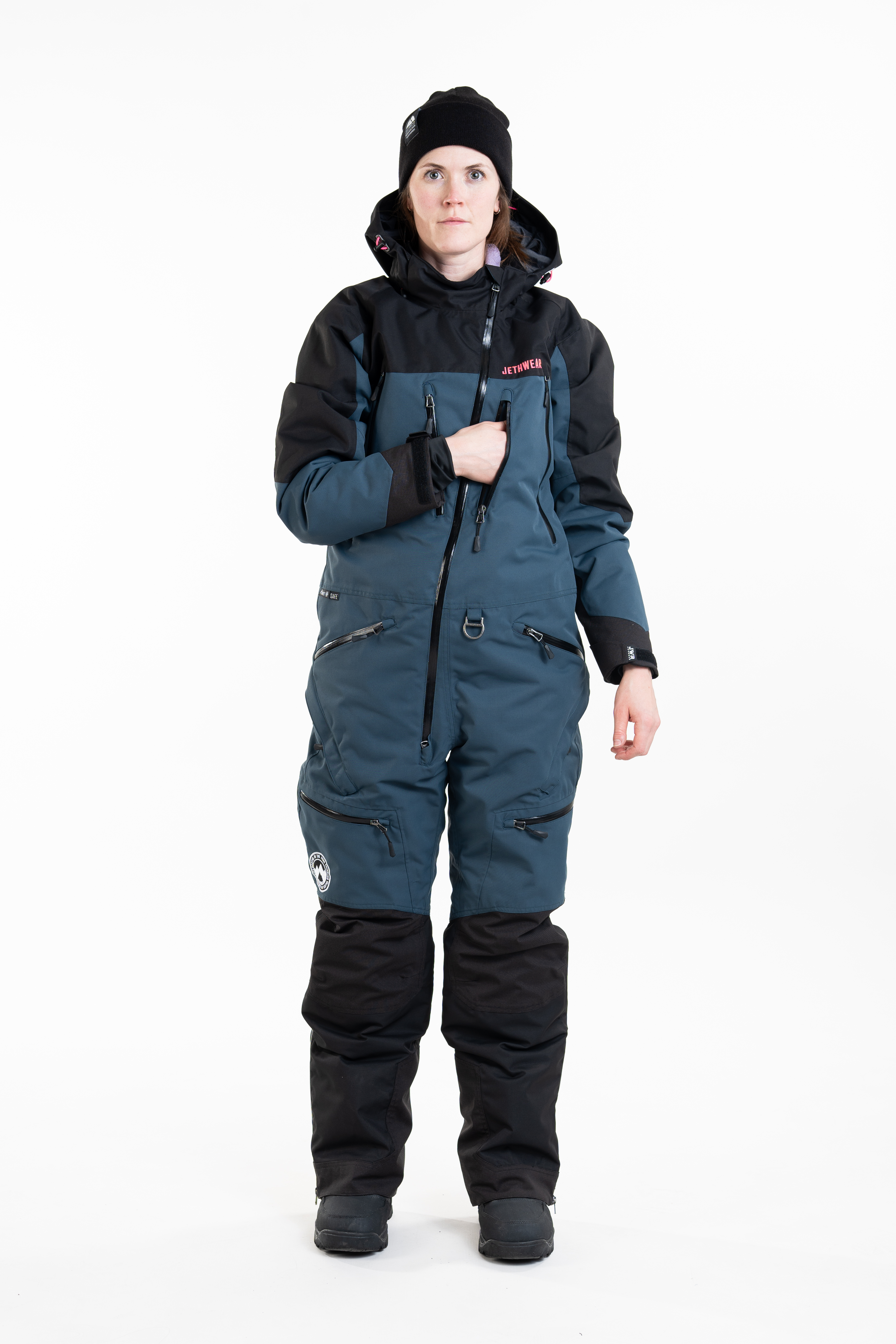 Jethwear W's Venture Suit - DeepSea / Pink - S.A.F.E - 11