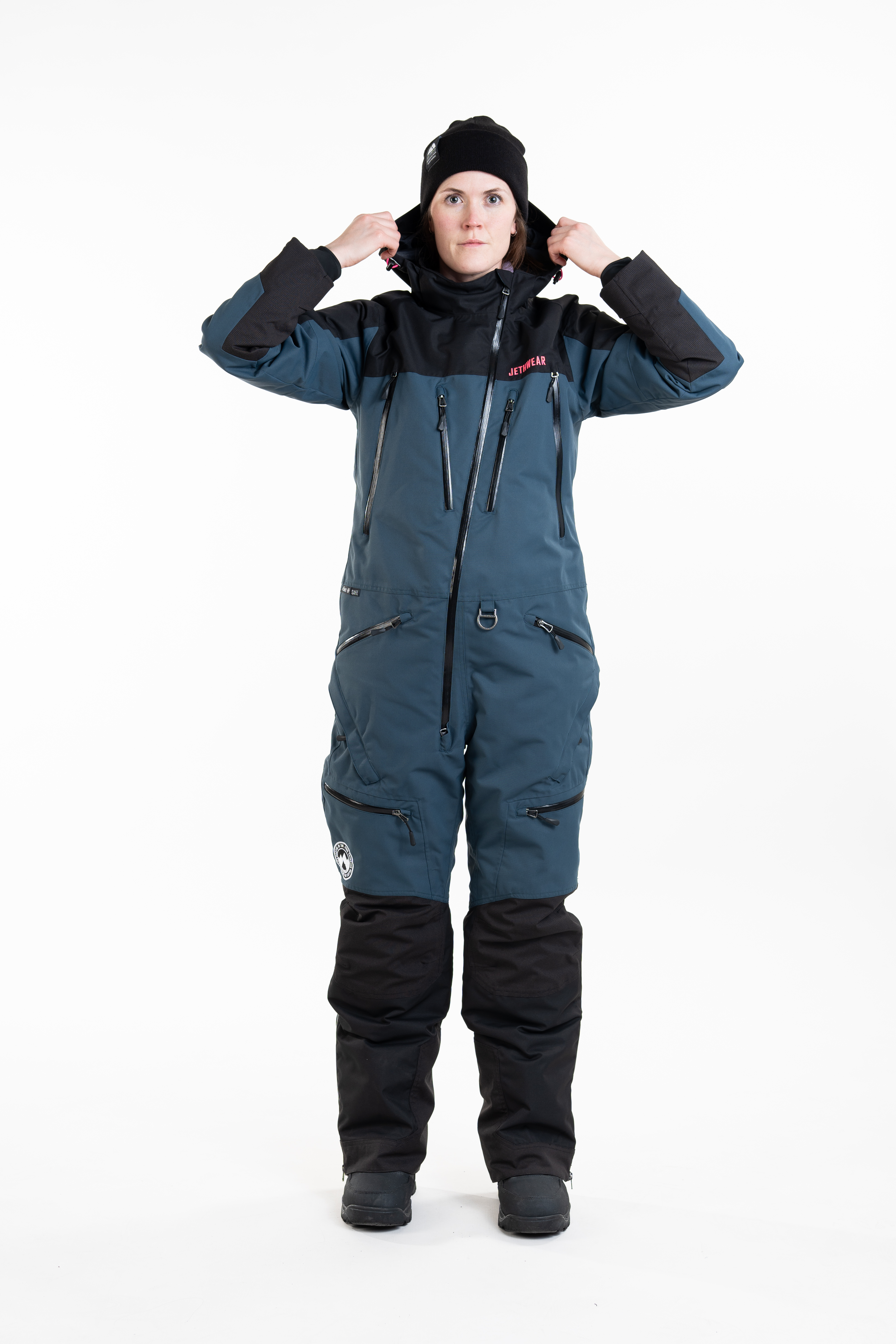 Jethwear W's Venture Suit - DeepSea / Pink - S.A.F.E - 10