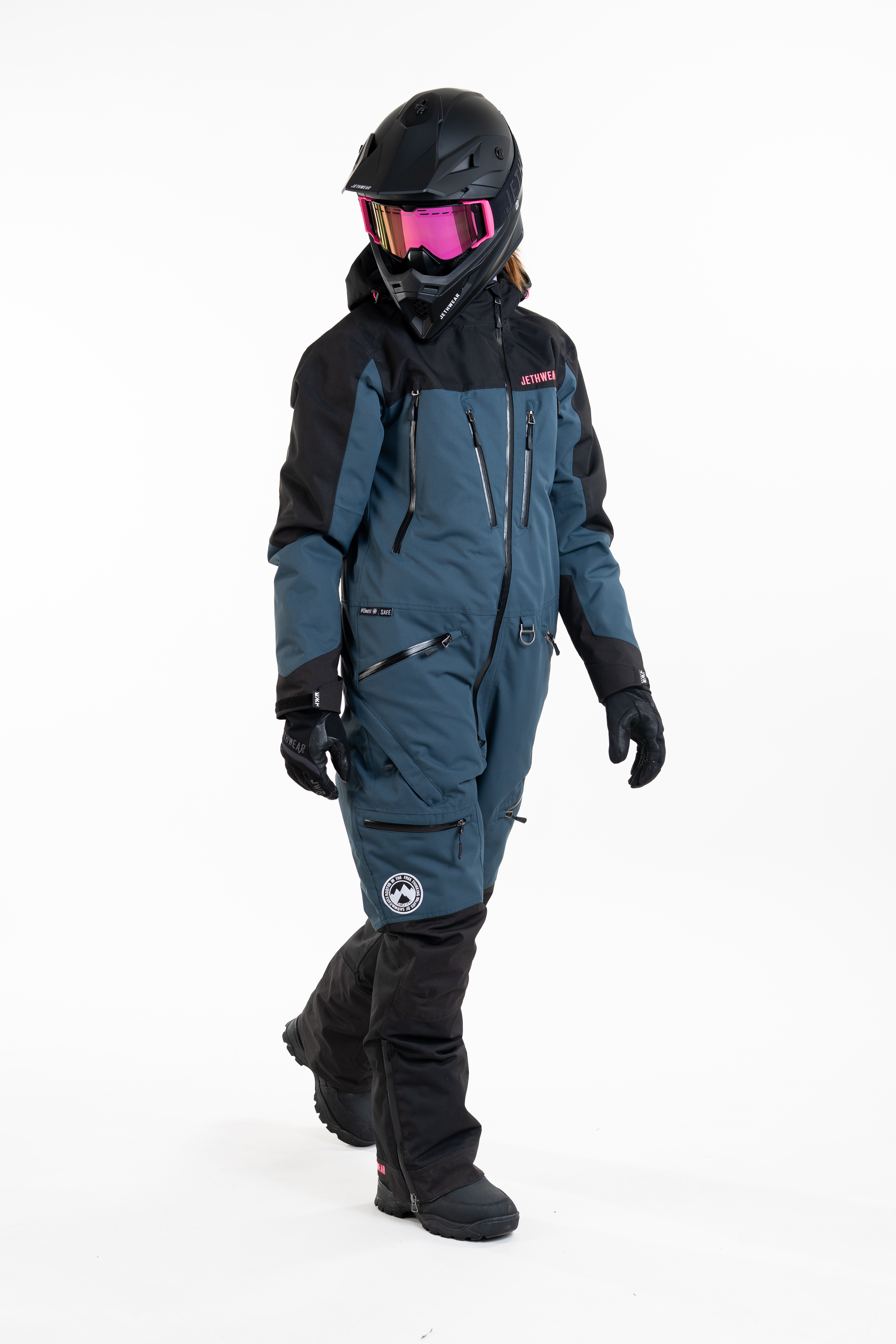 Jethwear W's Venture Suit - DeepSea / Pink - S.A.F.E - 7