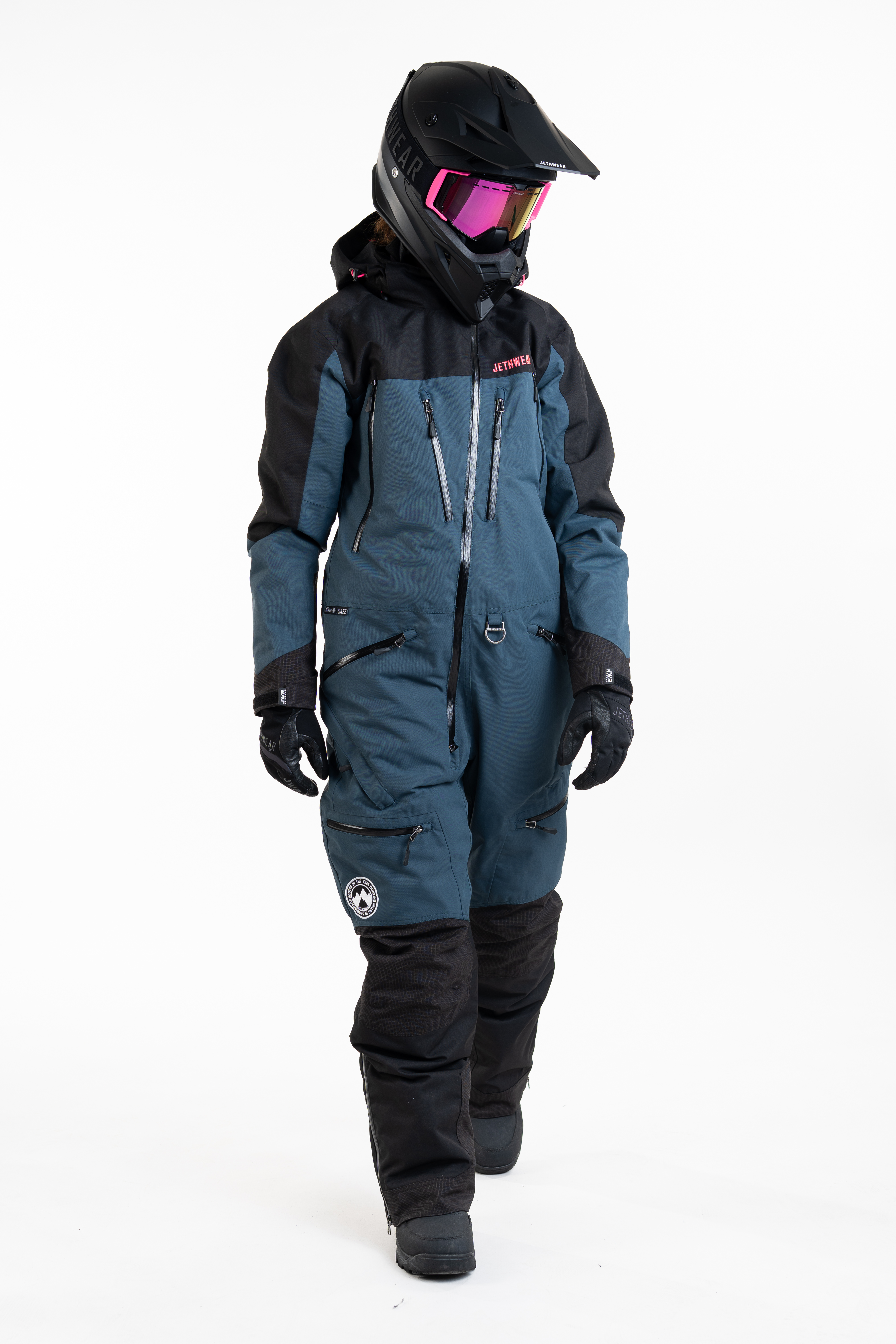 Jethwear W's Venture Suit - DeepSea / Pink - S.A.F.E - 5