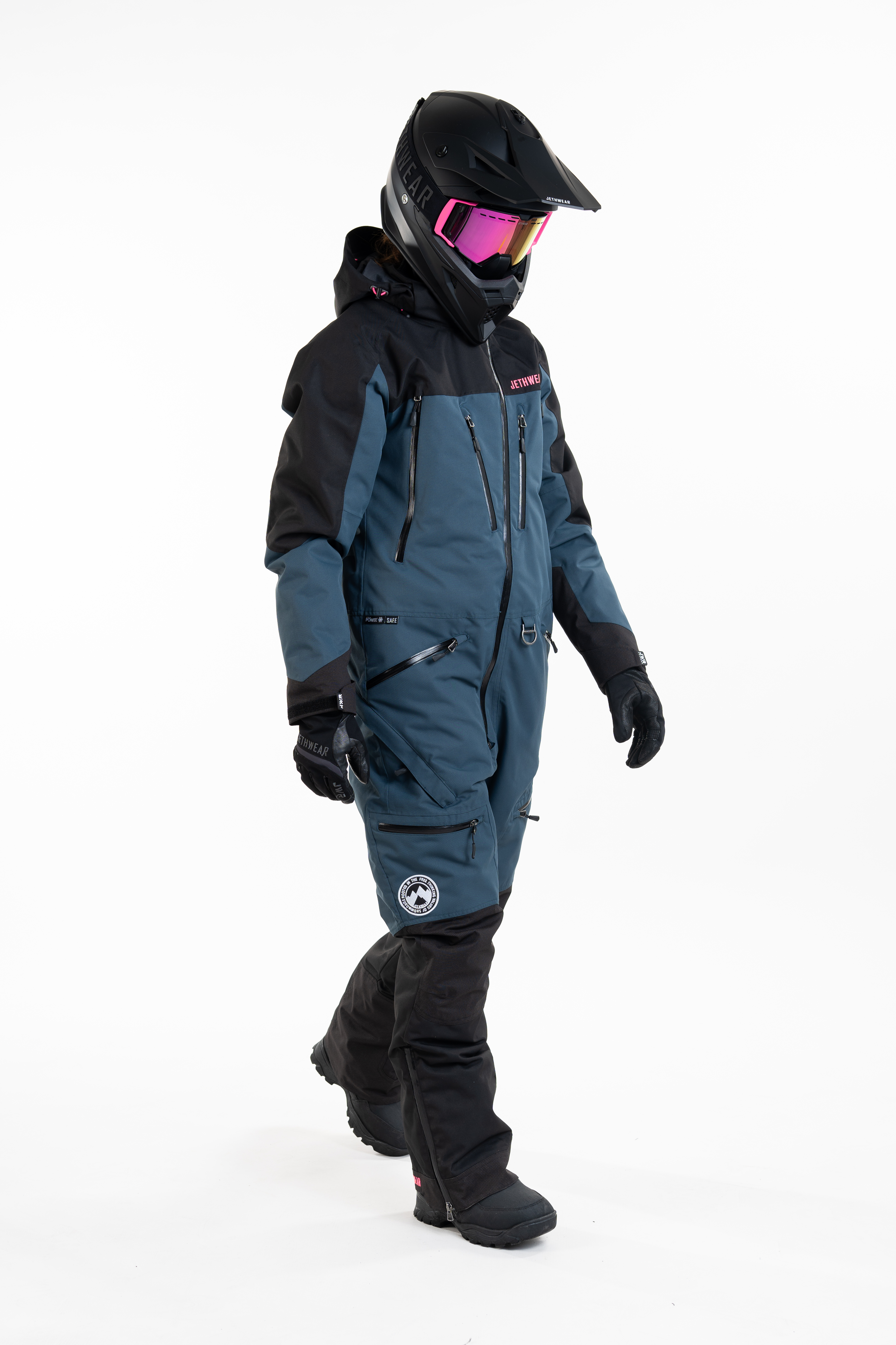 Jethwear W's Venture Suit - DeepSea / Pink - S.A.F.E - 6