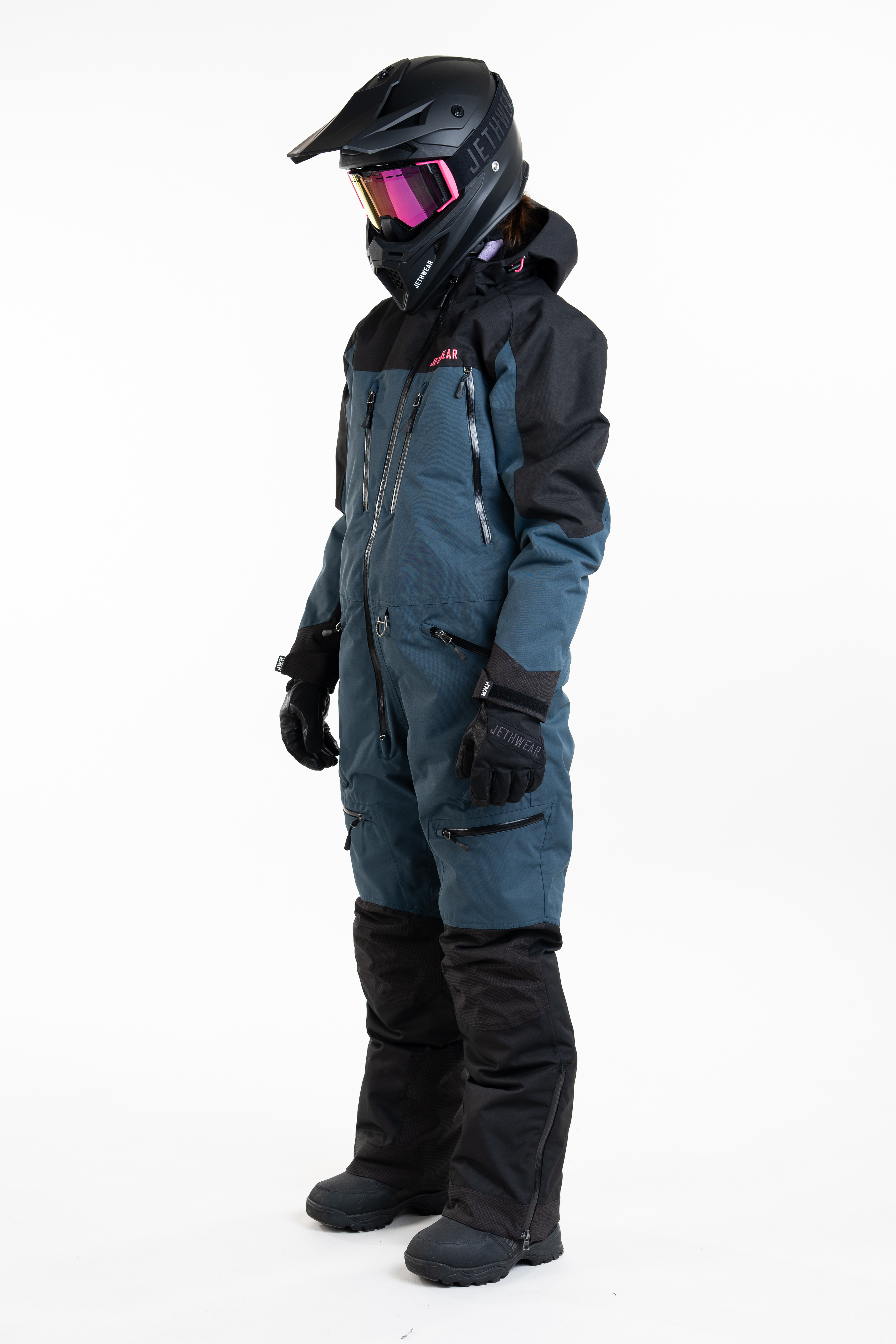 Jethwear W's Venture Suit - DeepSea / Pink - S.A.F.E - 2